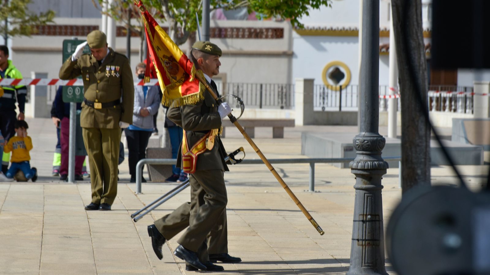 Homenaje del Regimiento de Artillería Antiaérea nº 74 a Daoiz y Velarde