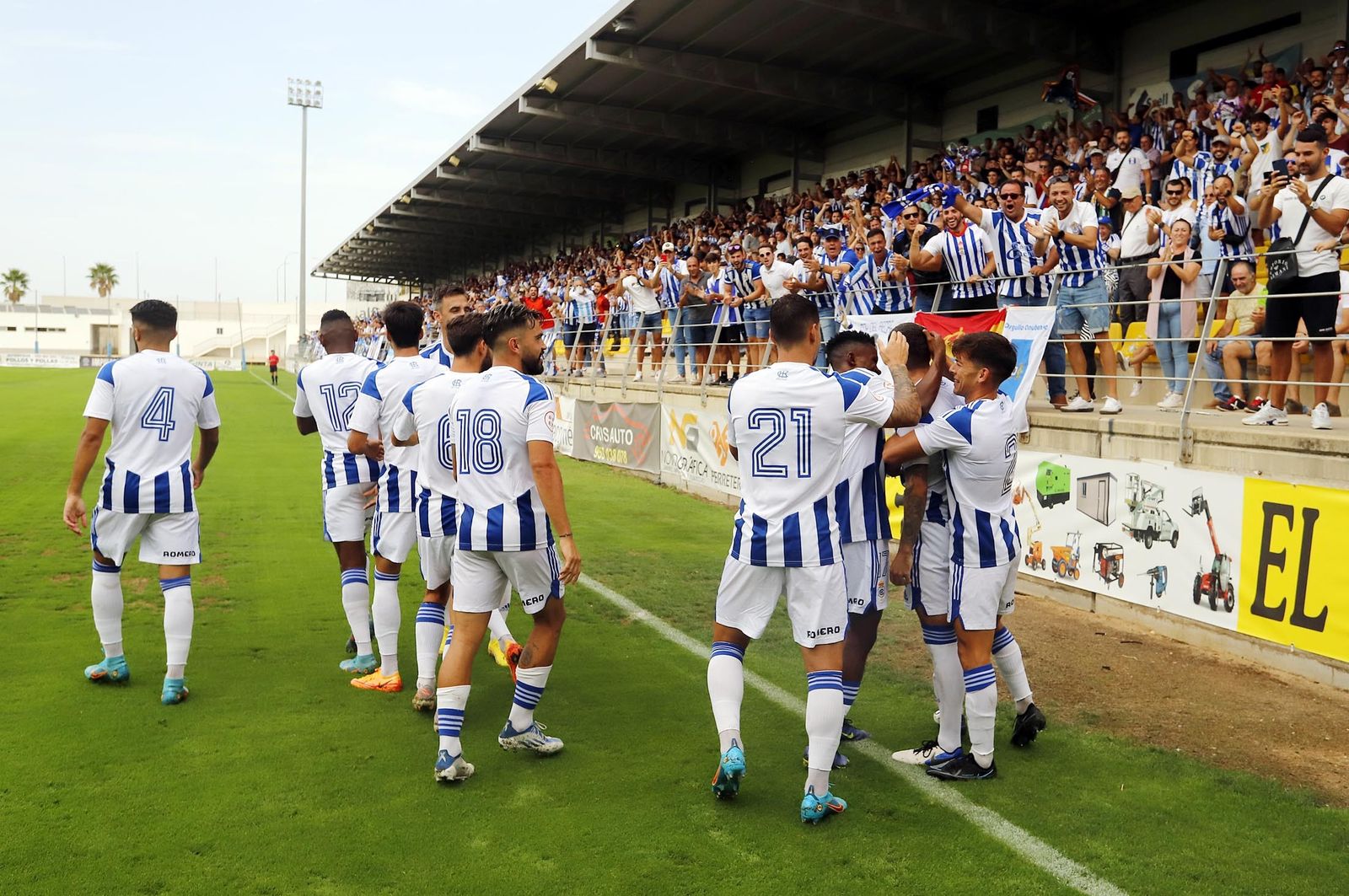 Imágenes del San Roque de Lepe-Recreativo de Huelva
