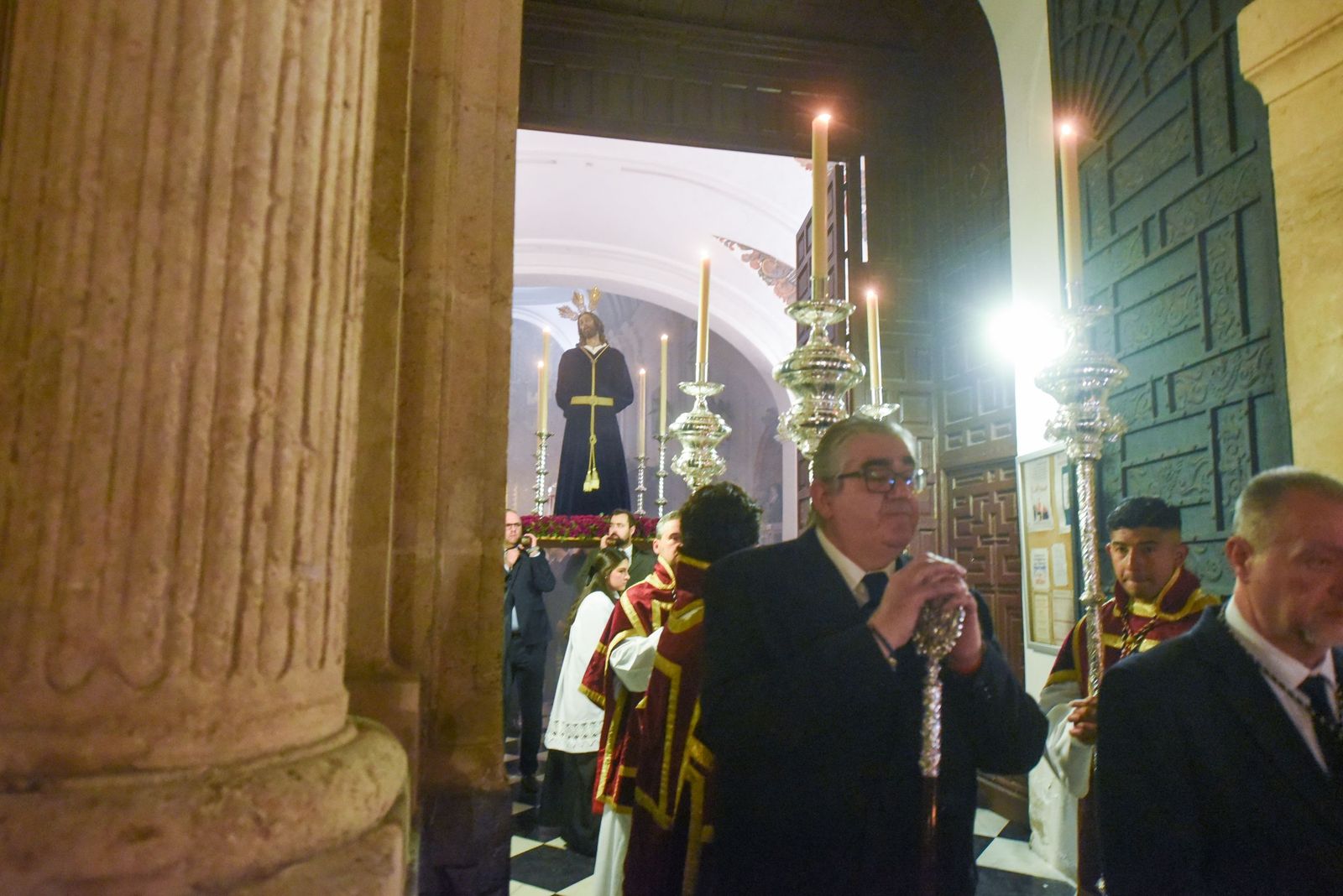 Las fotos del traslado de la hermandad del Perdón de Córdoba
