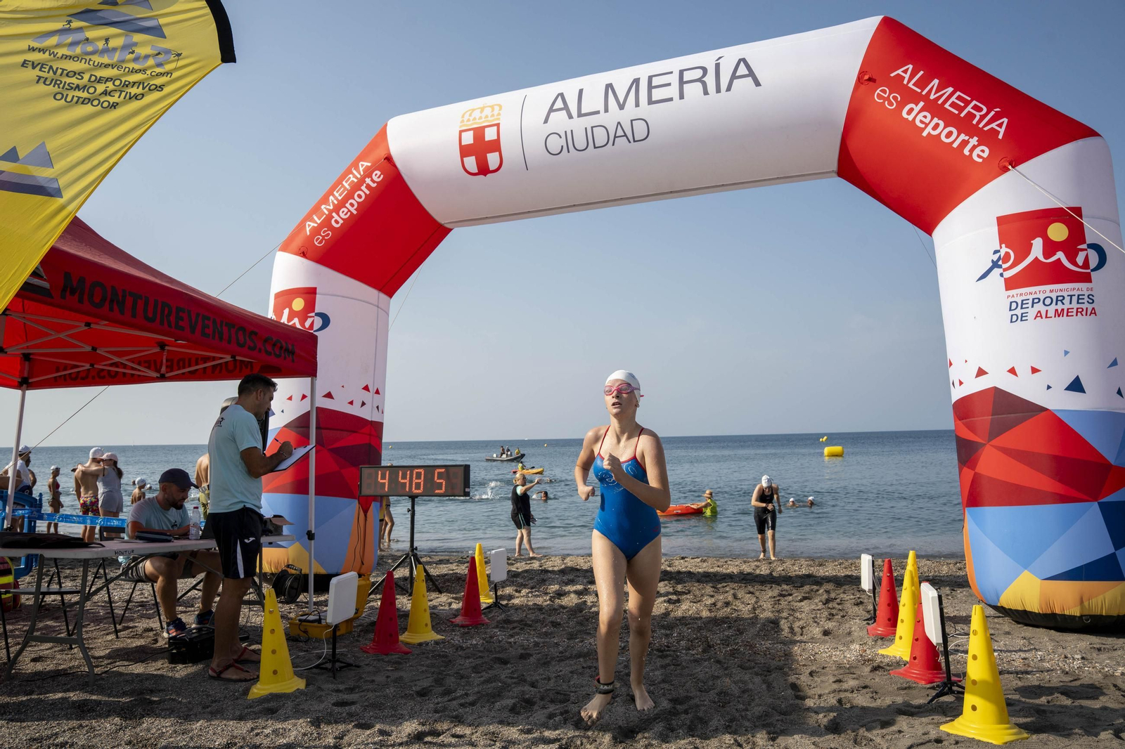 Travesía a nado Carlos Tejada de Almería