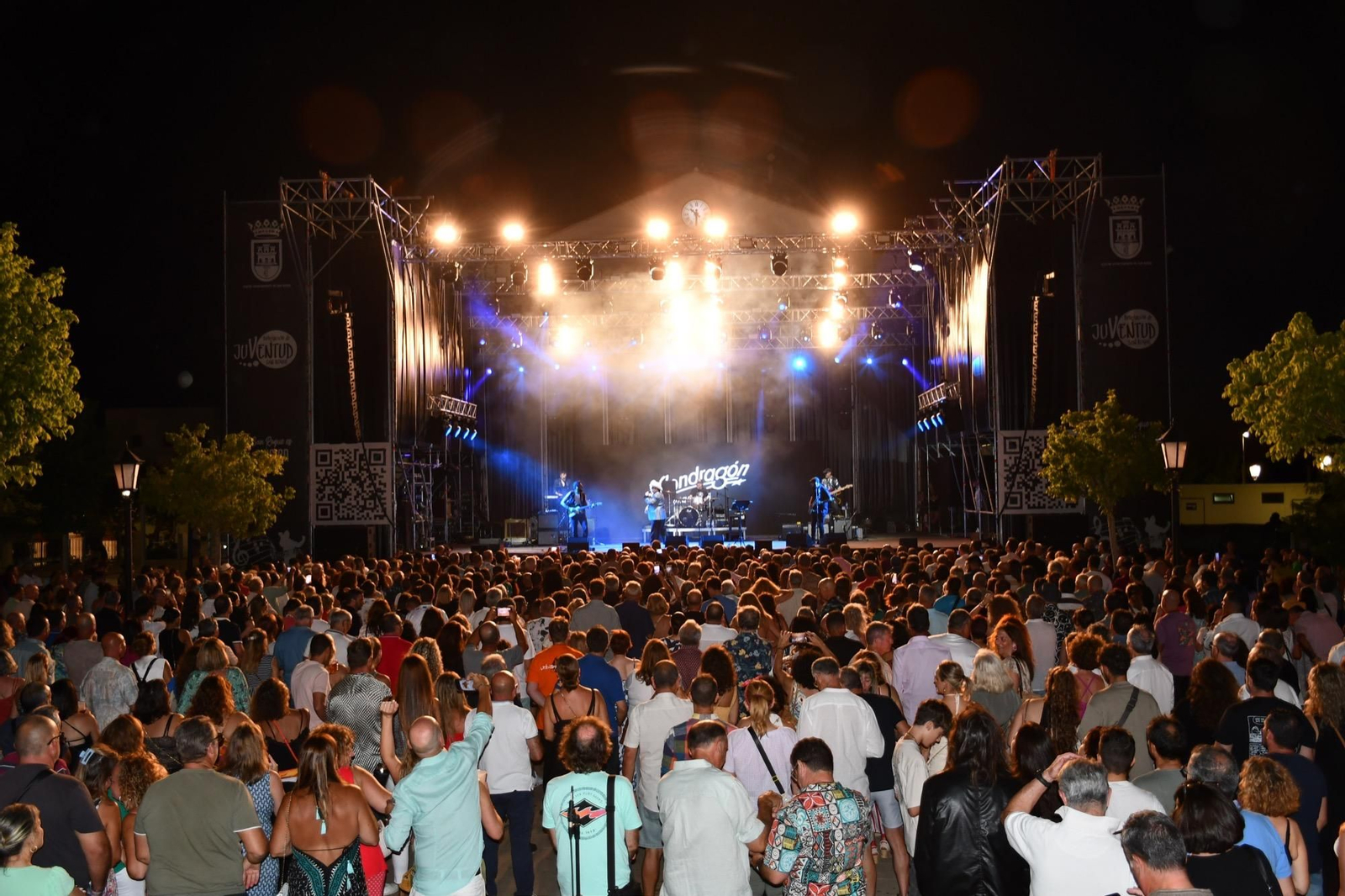 Uno de los conciertos del año pasado en San Roque.