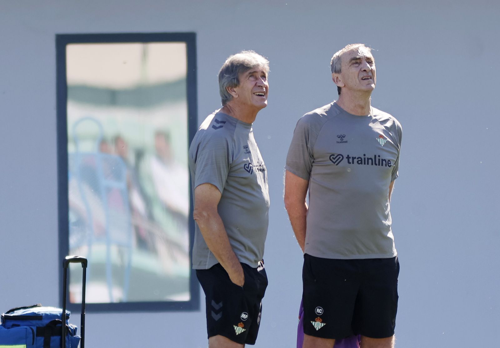 Las imágenes del entrenamiento del Betis