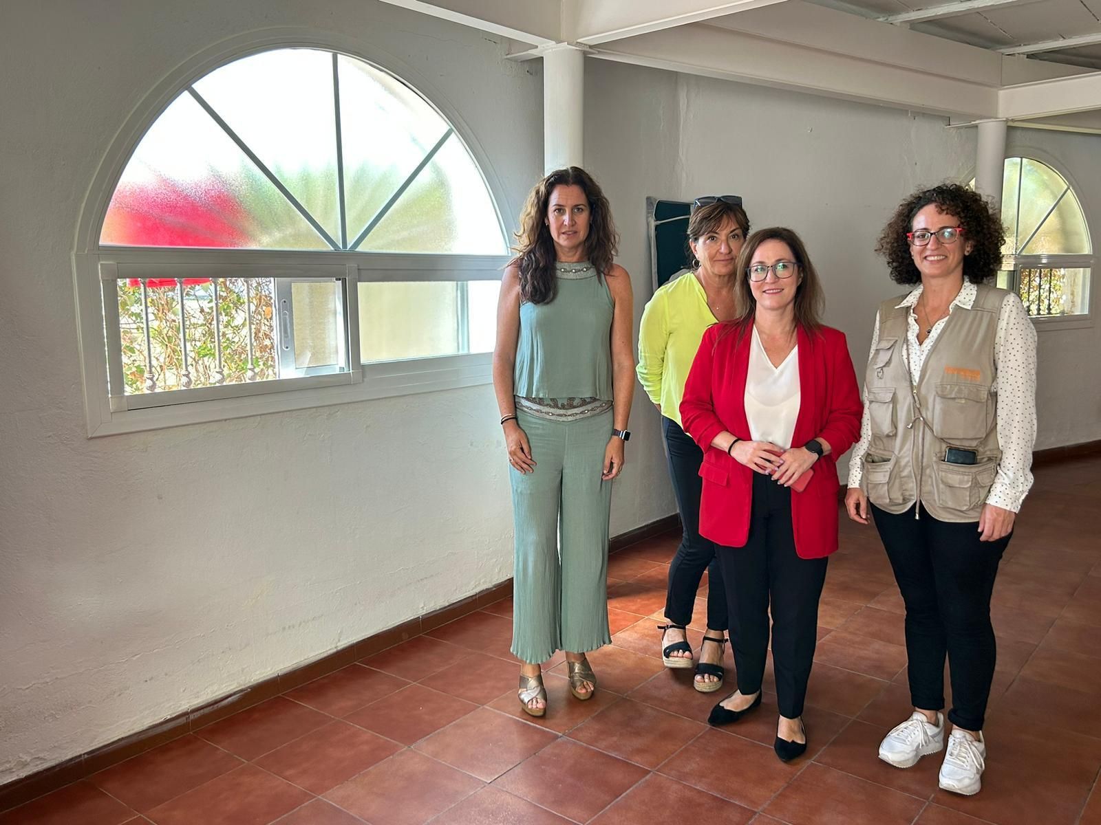 La visita a la casa de acogida de Pescadores.