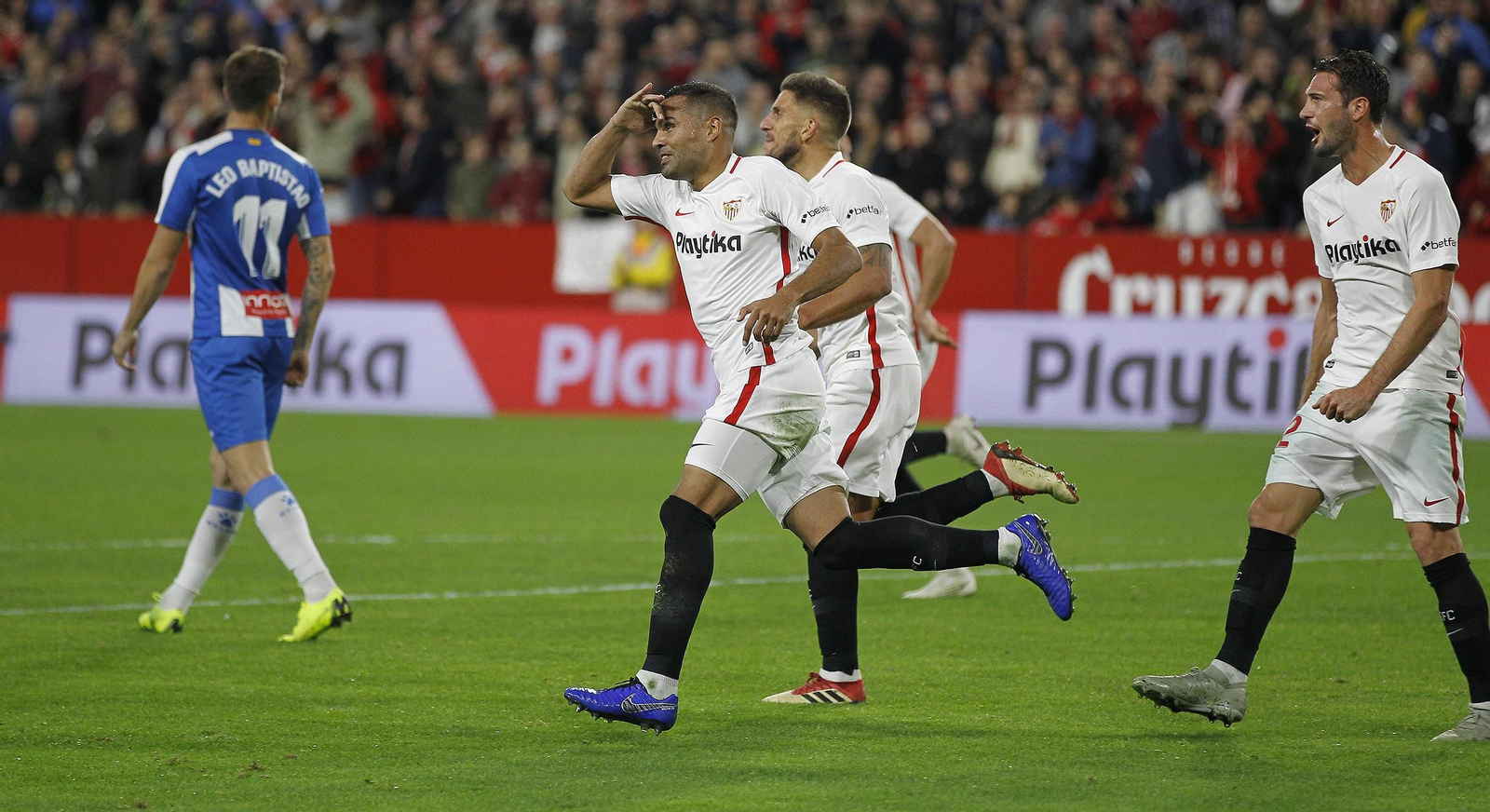 Las imágenes del Sevilla-Espanyol