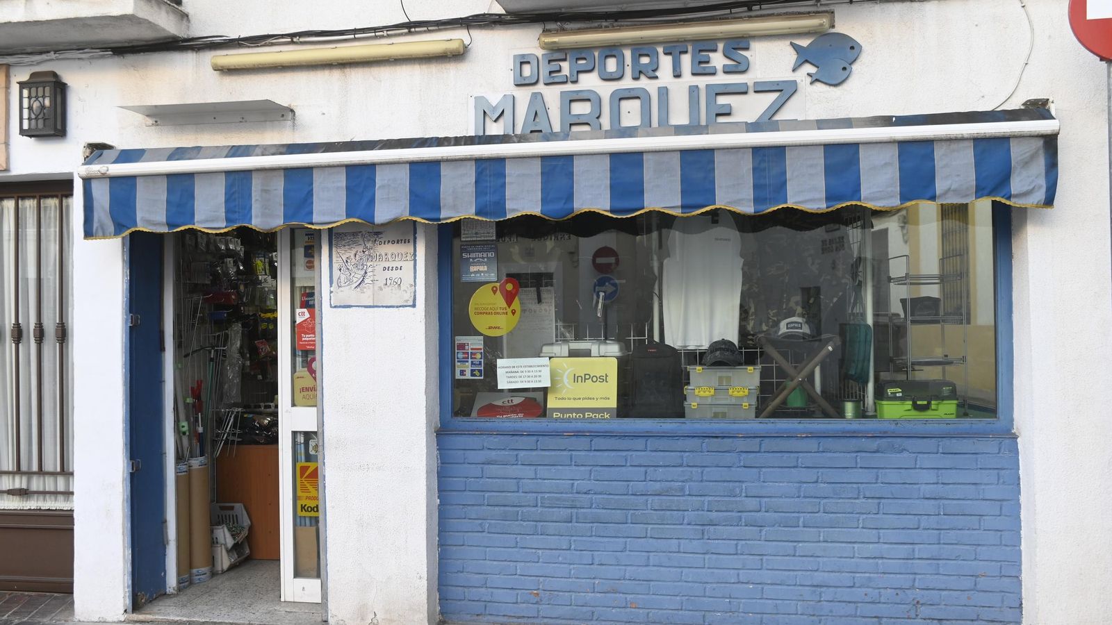 Fachada de deportes Marquez