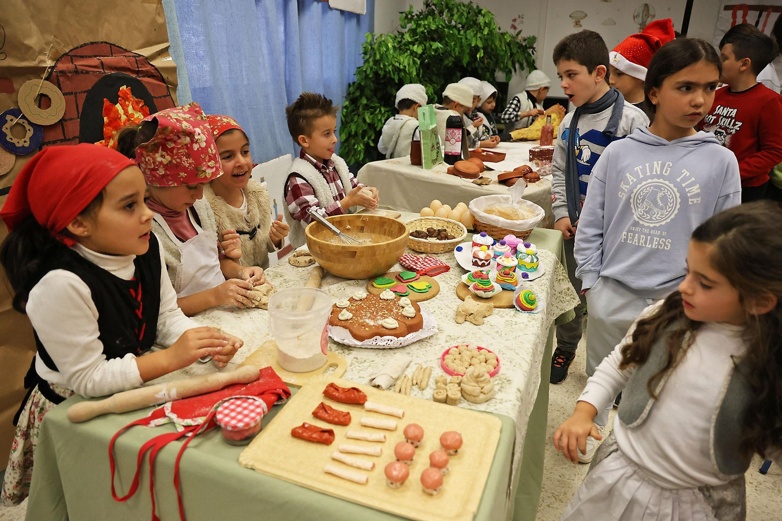 El impresionante Belén viviente del CEIP 12 de Octubre
