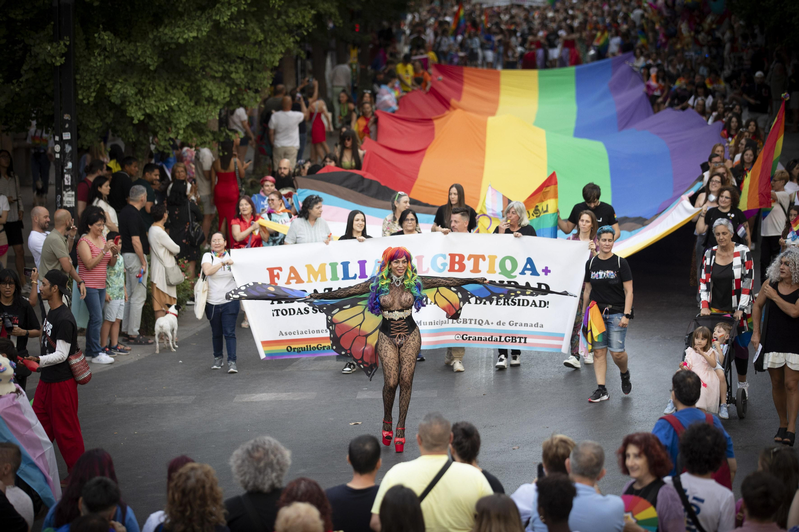 Orgullo LGTBIQ+ de Granada: todas las imágenes