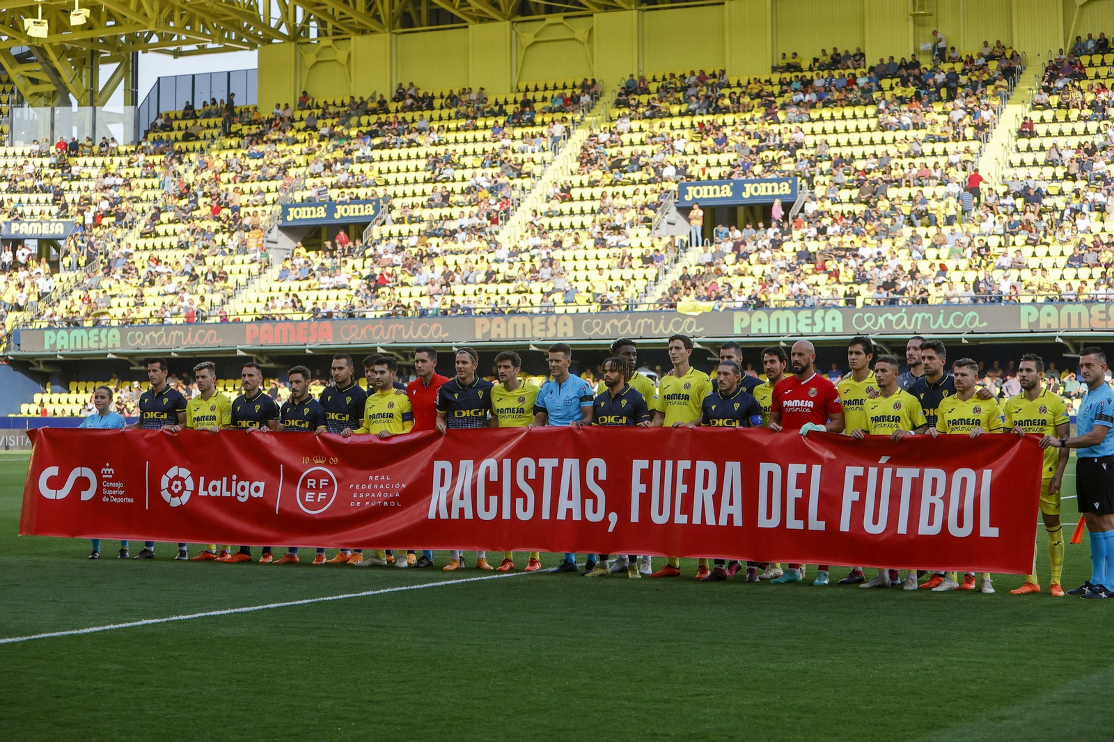 Las imágenes del Villarreal-Cádiz CF