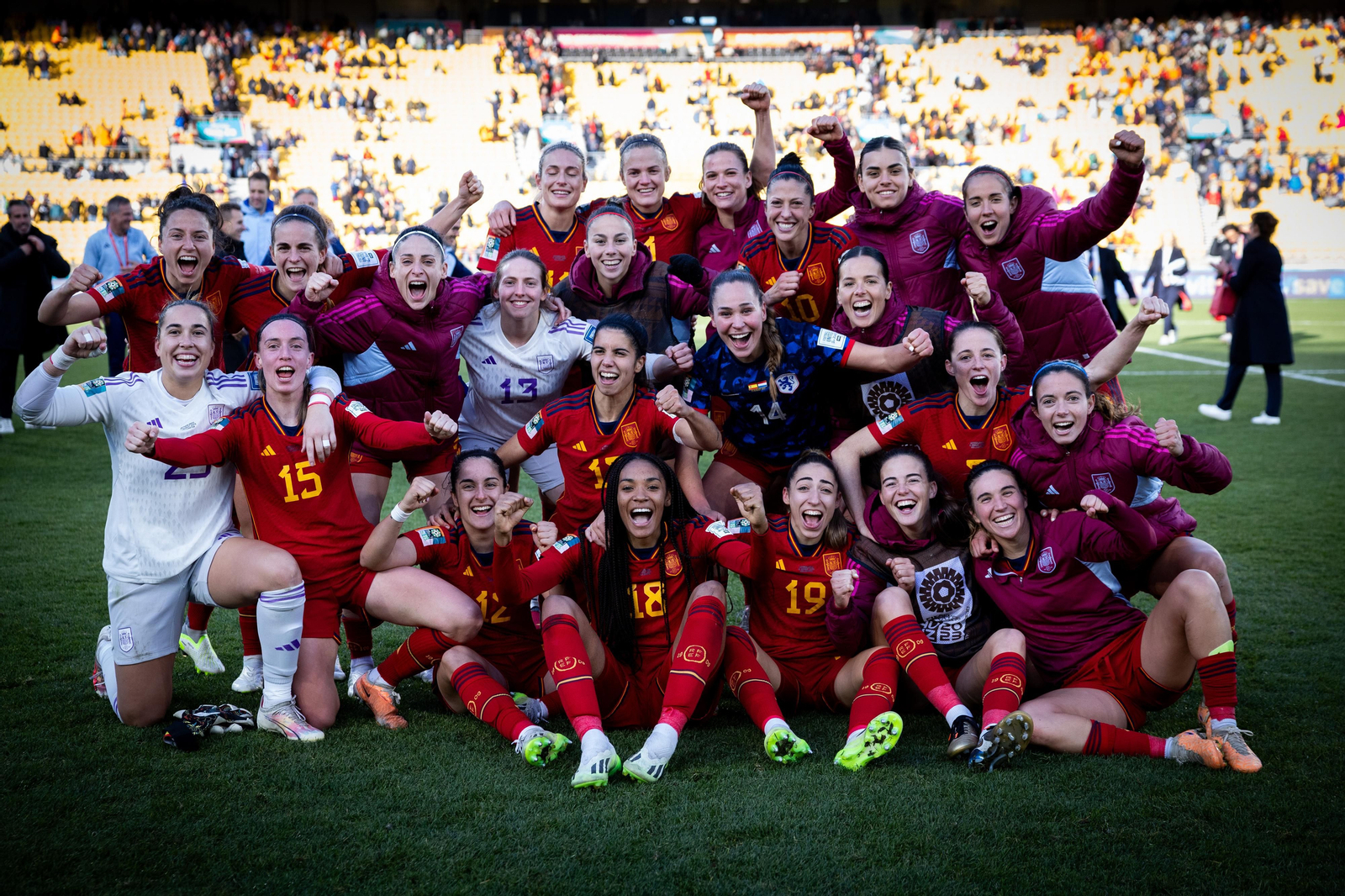 Las fotos de la histórica clasificación de España para semifinales en el Mundial femenino