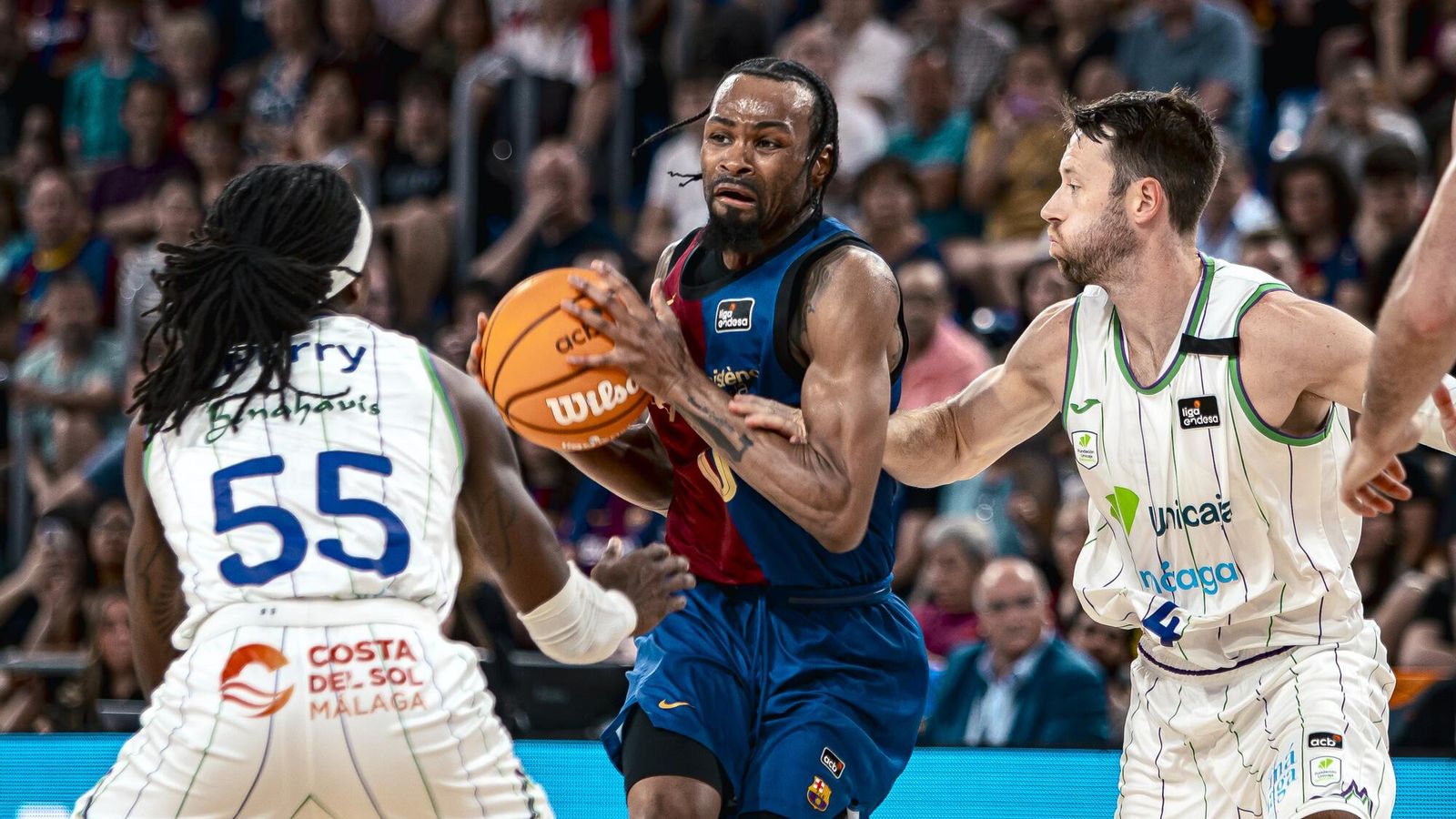 Las fotos del Barça-Unicaja, 2º partido del play off de la ACB