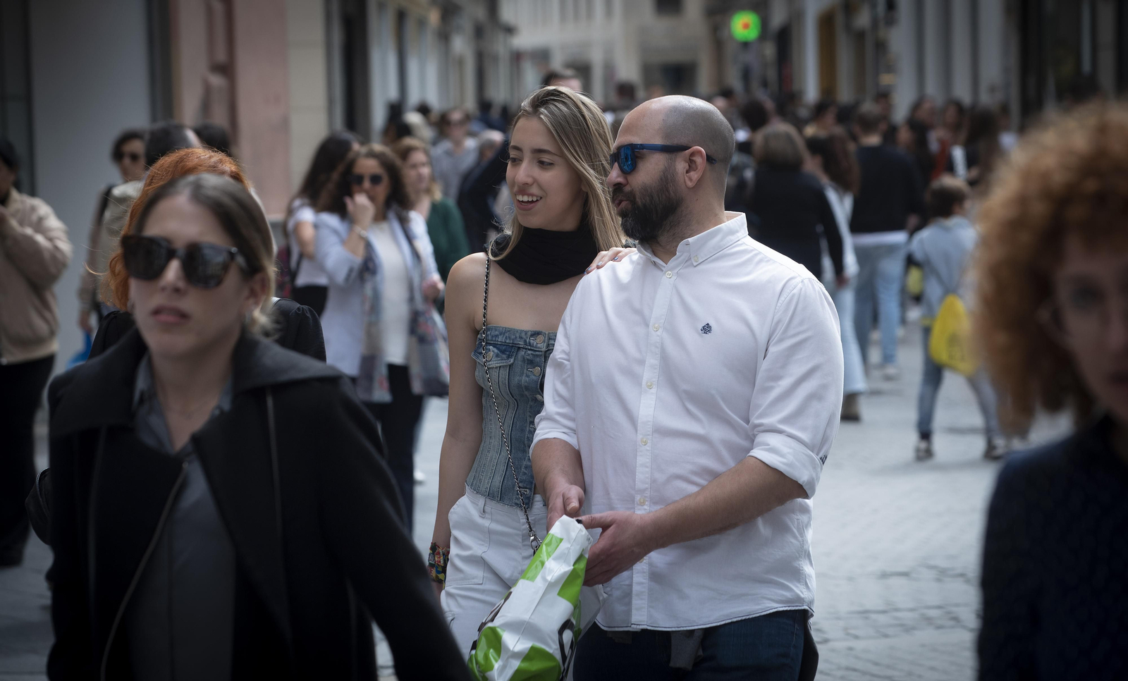 Imágenes de un fin de semana casi primaveral en Sevilla
