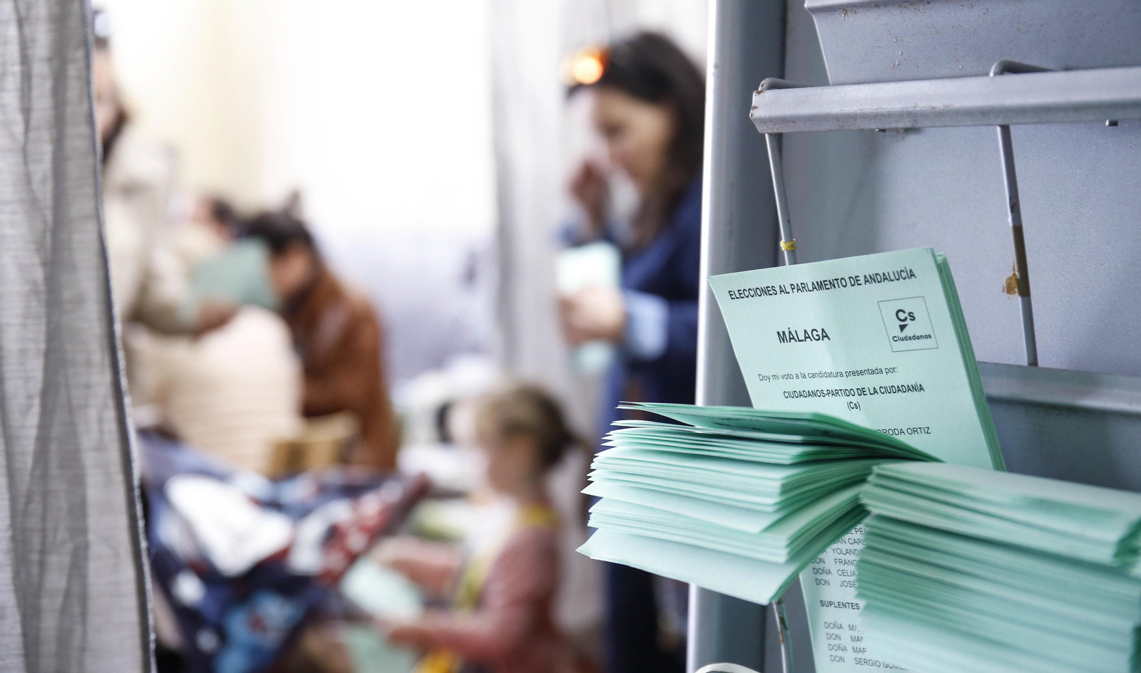 Imagen de un colegio electoral.