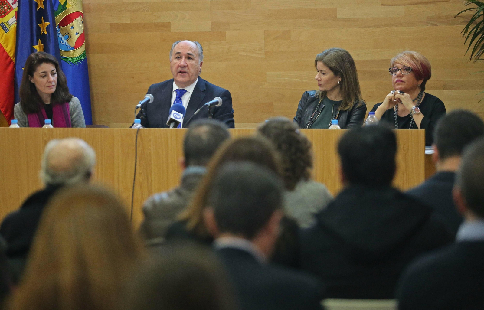 Un momento de la jornada en el Centro Documental José Luis Cano.