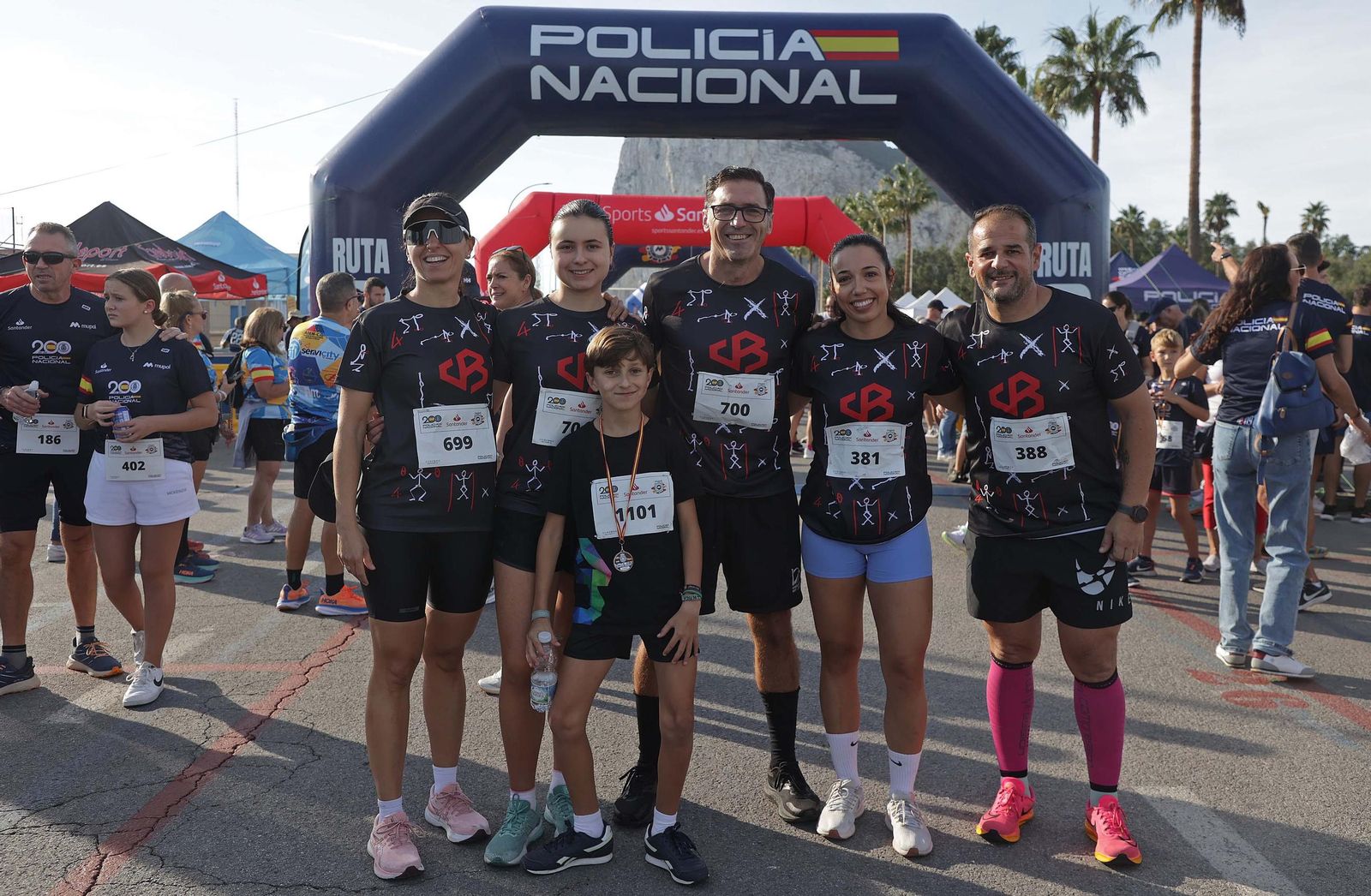 Las fotos de la II Ruta 091 de la Policía Nacional de La Línea