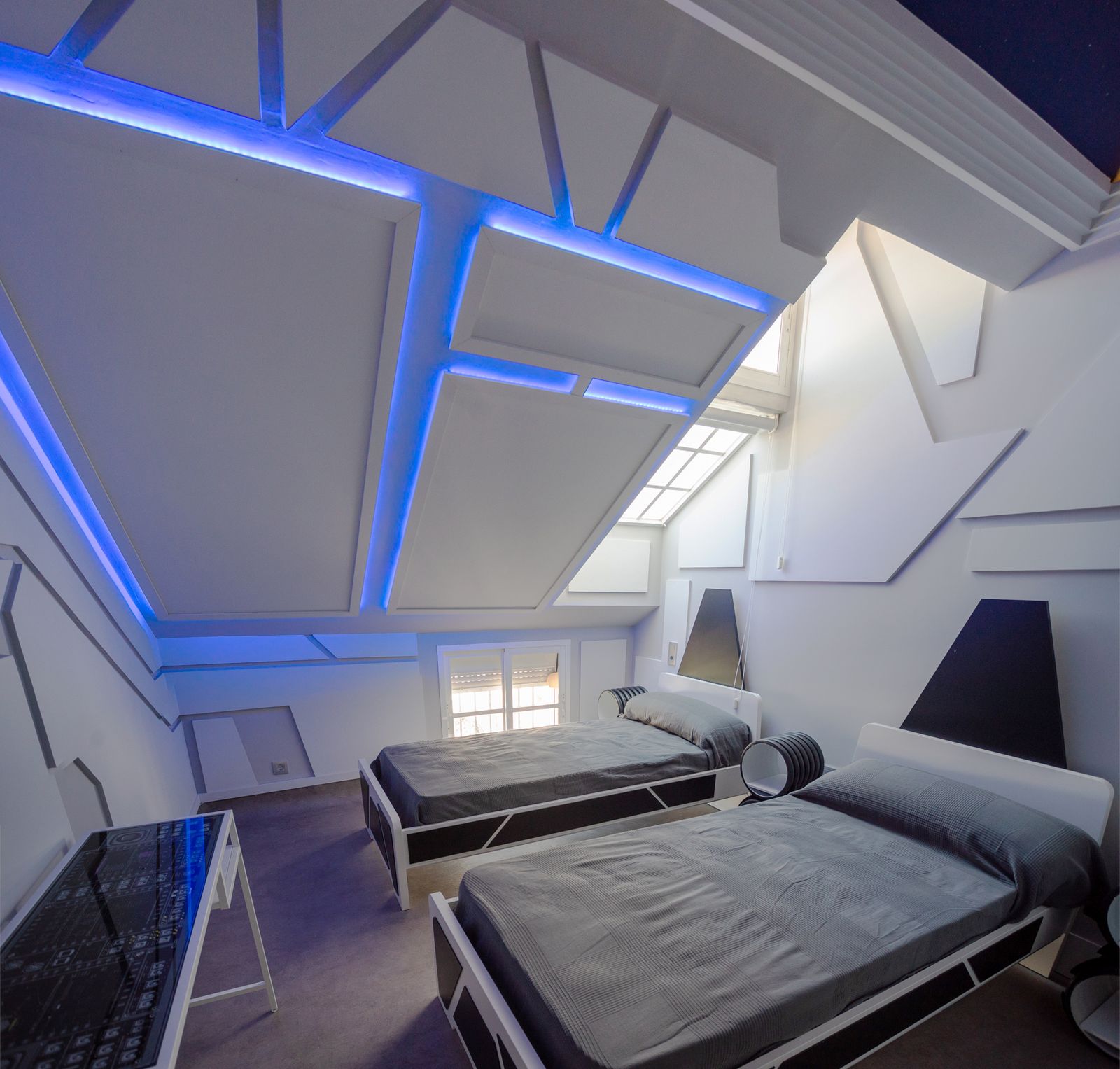 La nave espacial de la Asociación Española contra el Cáncer para niños enfermos