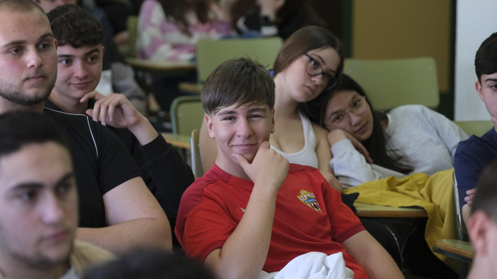 Imágenes de las Jornadas Escolares de la CUCN en el IES Campos de Níjar