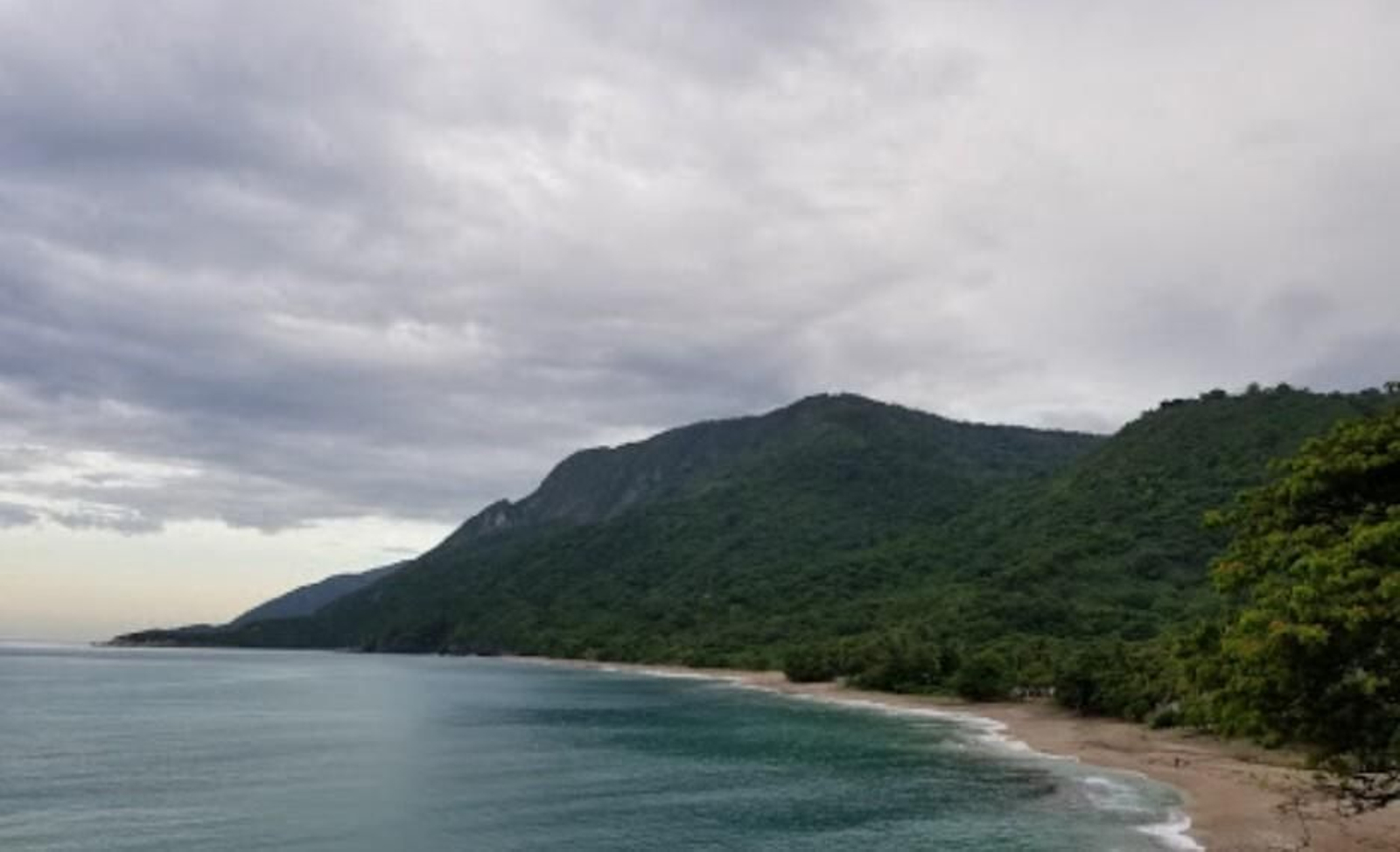 Paisaje próximo a localidad de La Ciénaga, donde han desaparecido los bomberos sevillanos.