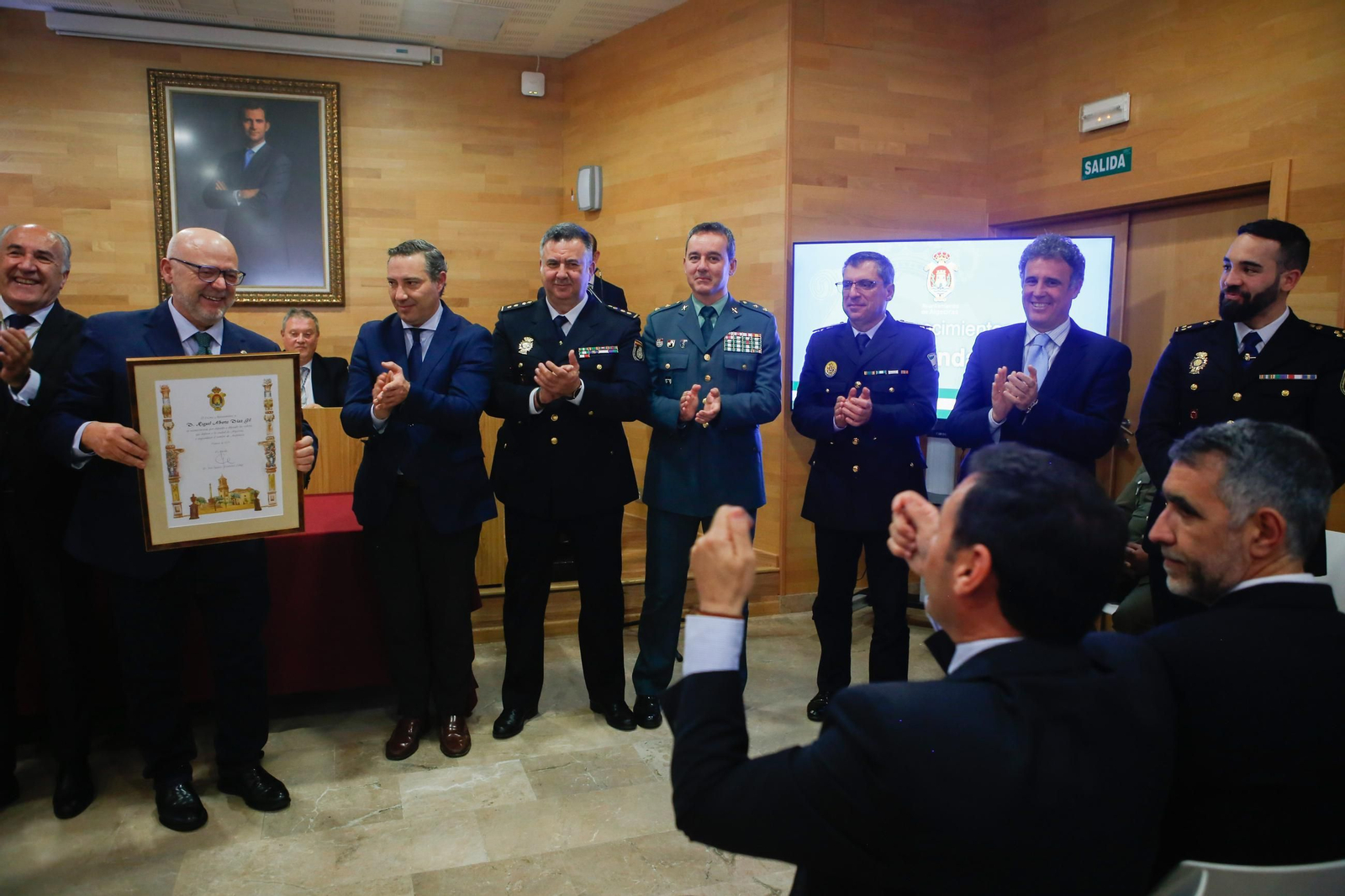 Fotos de la entrega de reconocimientos por el Día de Andalucía en Algeciras