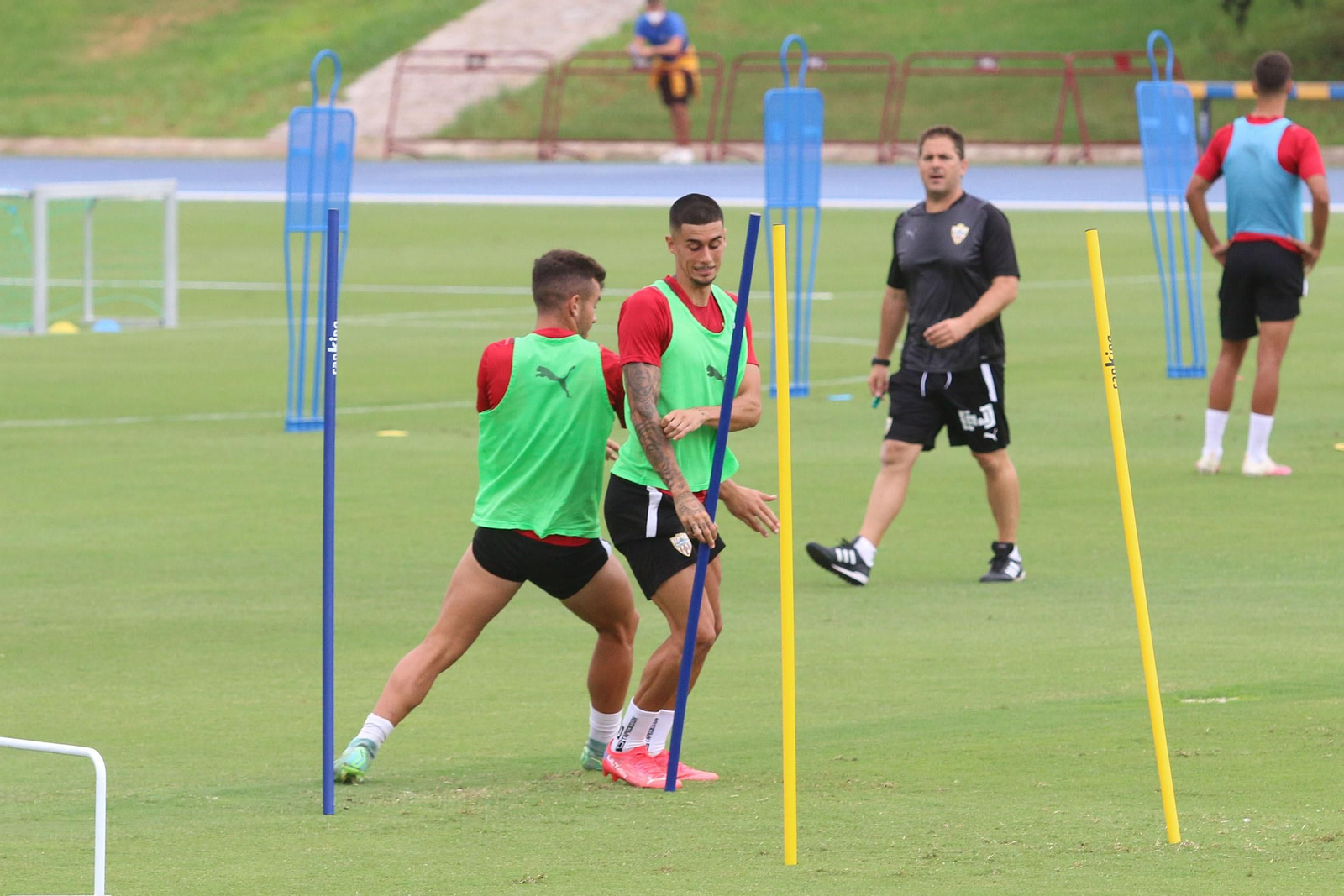 Fotogalería del entrenamiento de la UD Almería del miércoles 11 de agosto