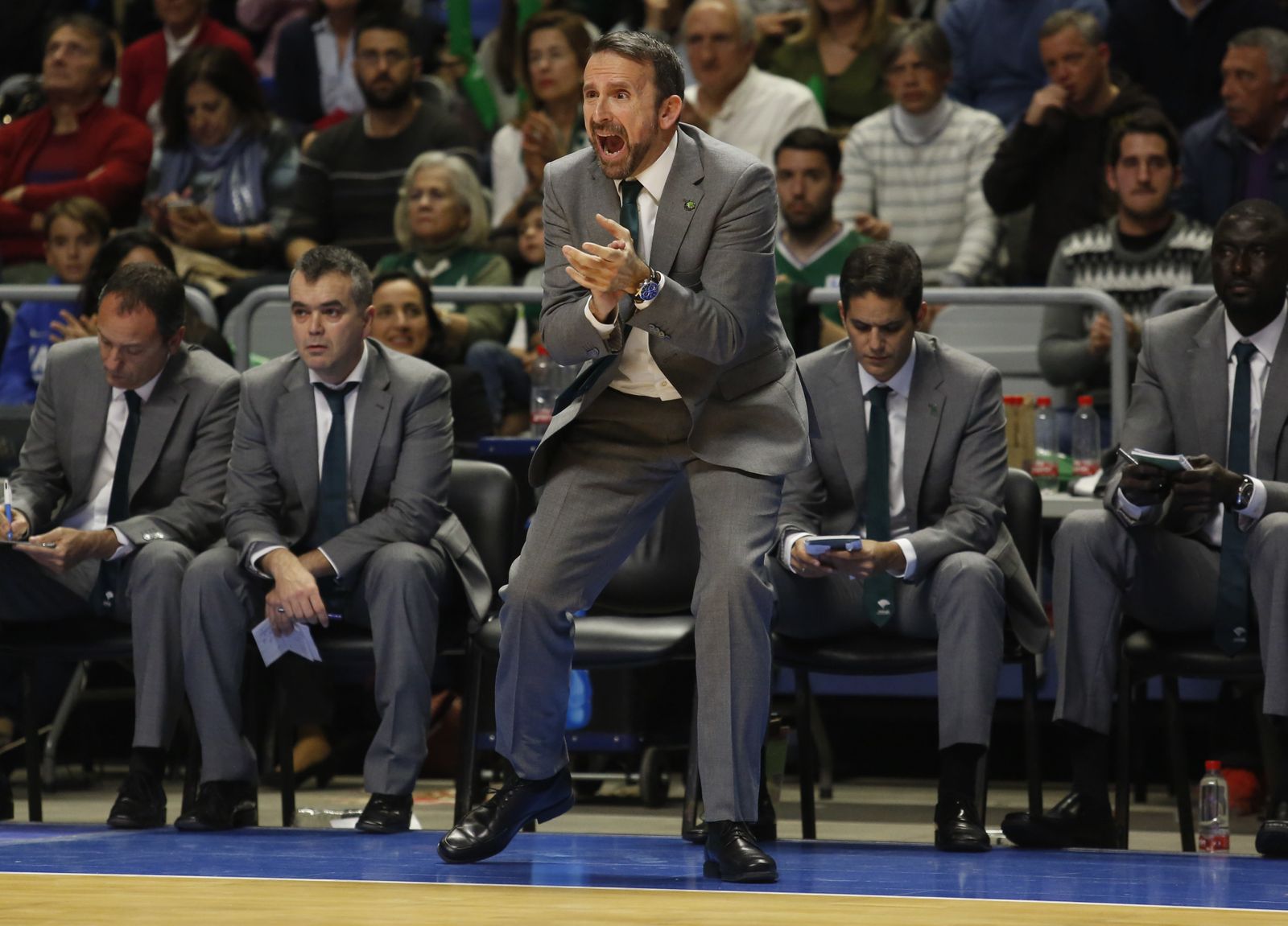 Imágenes del Unicaja-Bayern de Múnich