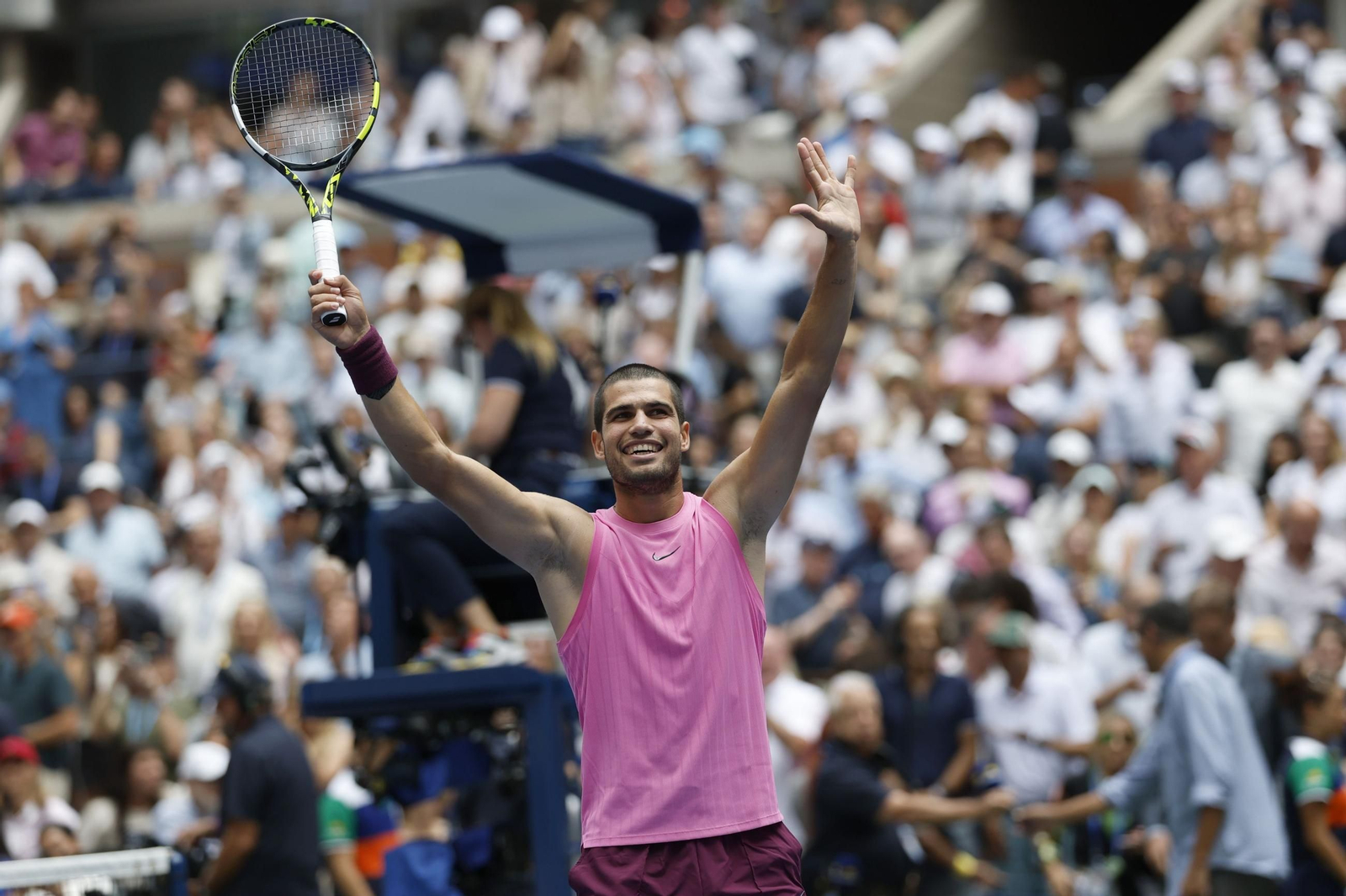 US Open | Las imágenes del pase de Alcaraz a las semifinales