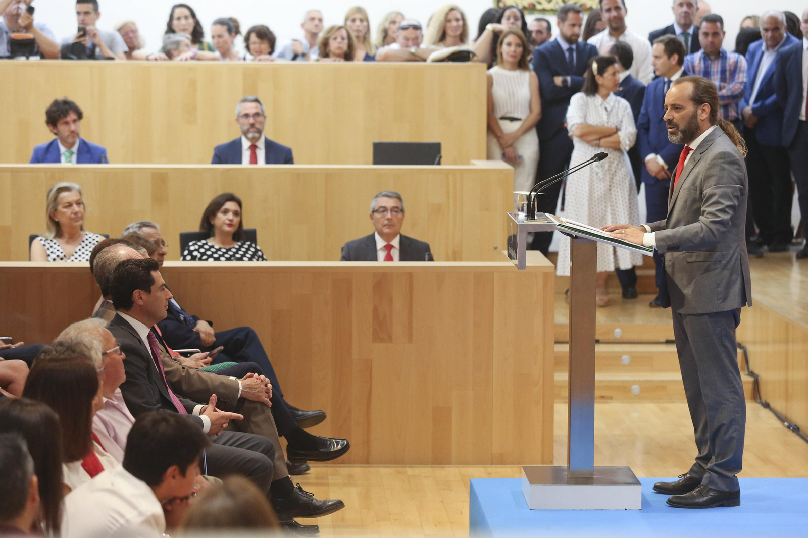 Las fotos del Pleno de la constitución de la Diputación de Málaga