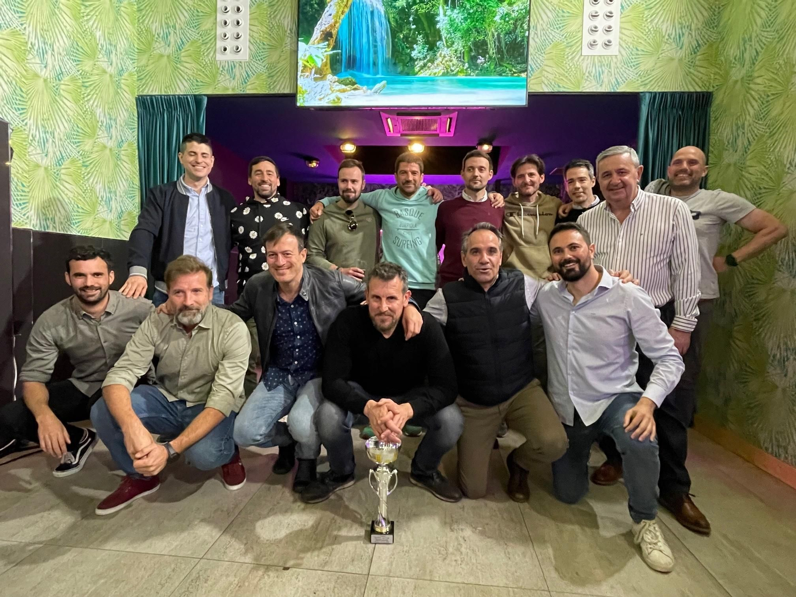 Entrega de premios del torneo.