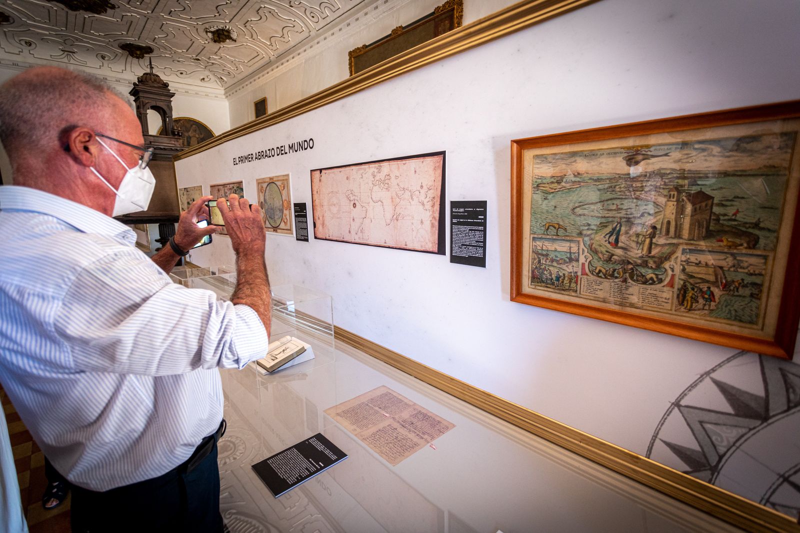 Imágenes de la exposición La fábrica del mundo en Sanlúcar