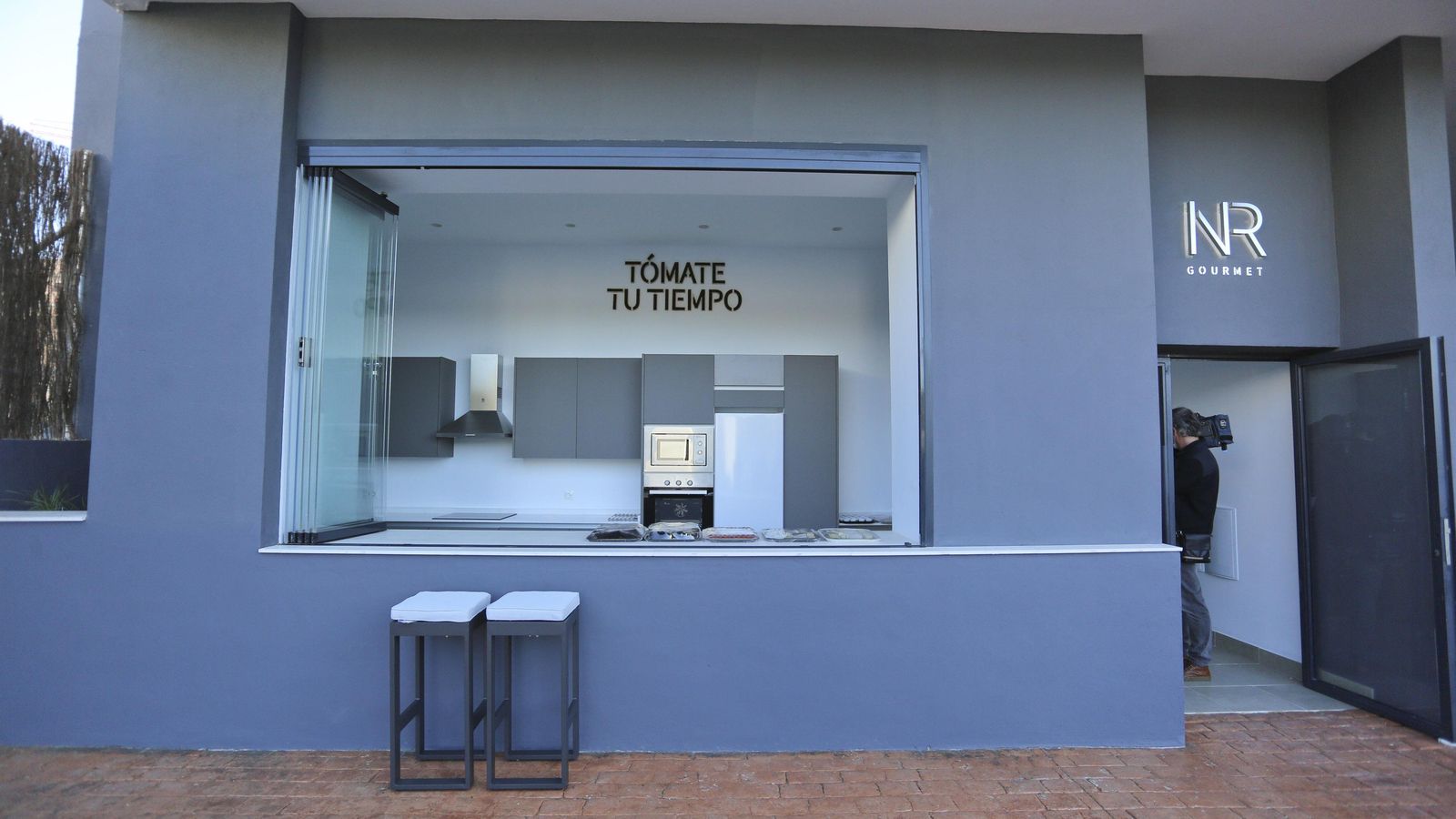 Uno de los servicios que ofrece el 'smart building' para eventos al aire libre.