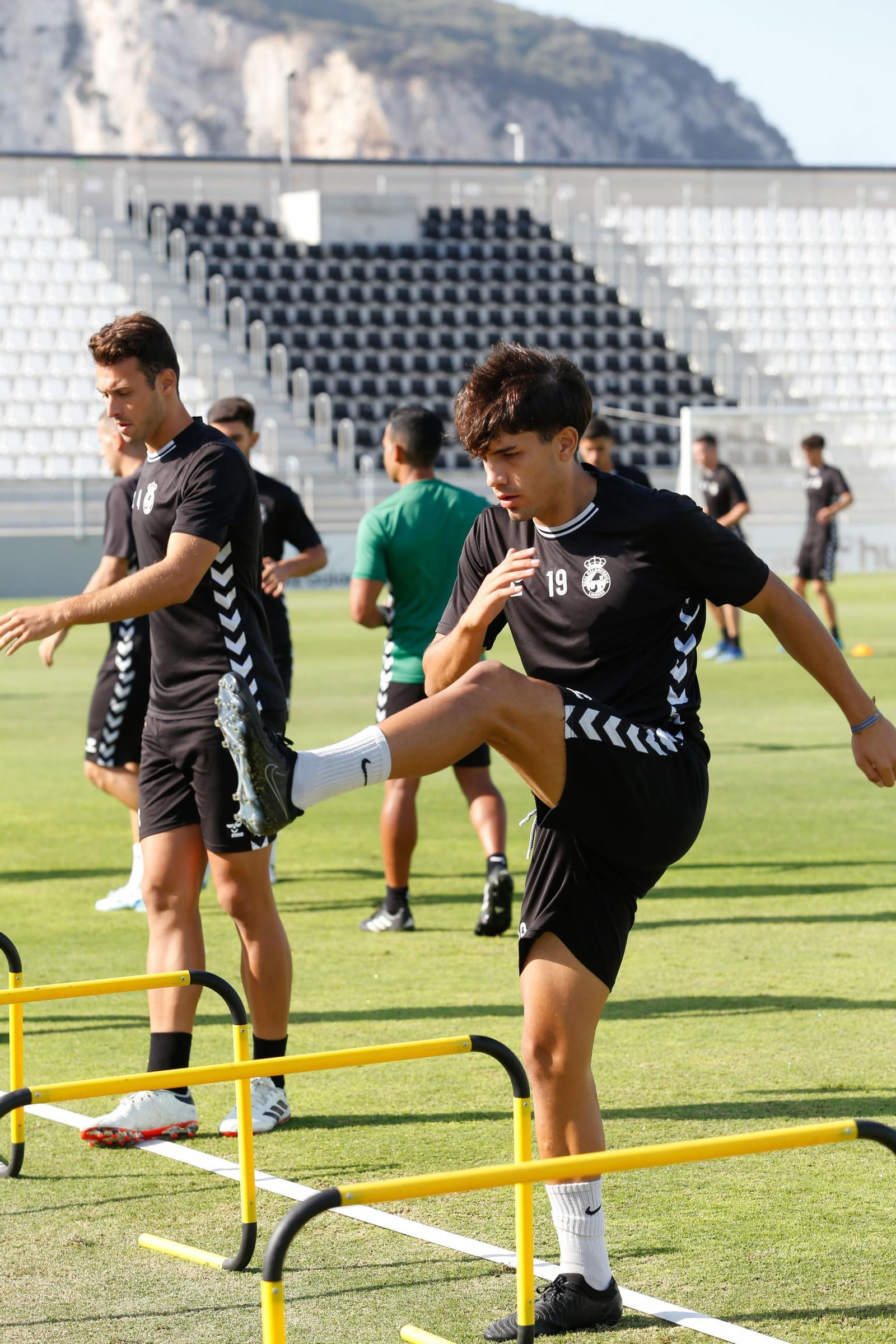 Las fotos del entrenamiento de la Balona previo al partido con el San Fernando
