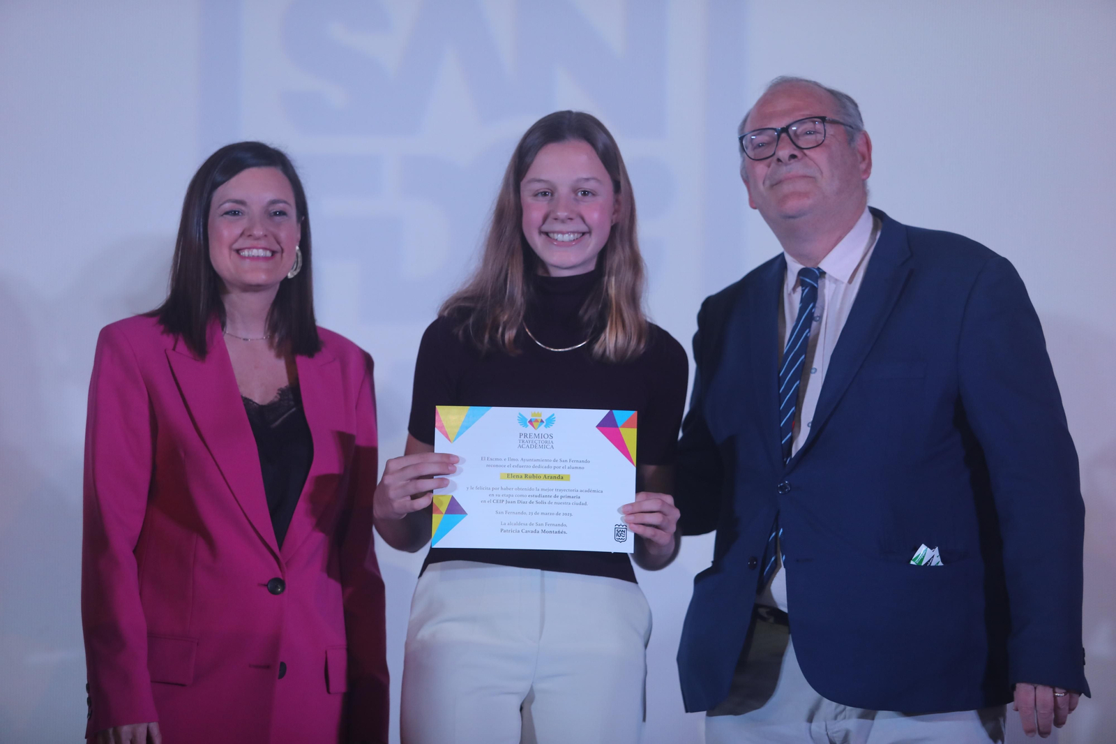 Las imágenes del acto de entrega de premios a los mejores expedientes académicos en San Fernando