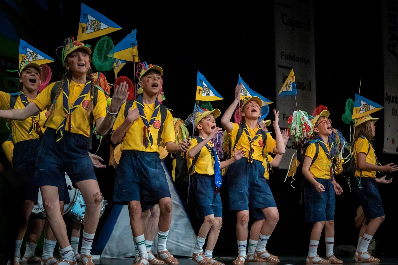 Todas las imágenes de la final infantil