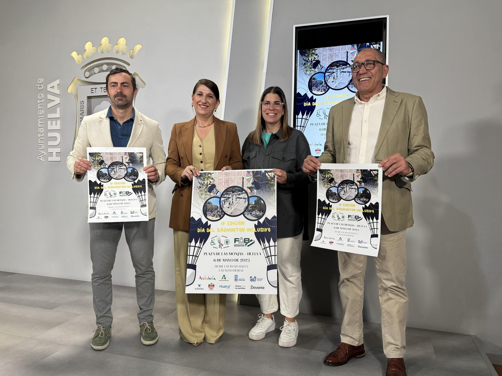 Presentación de la IV edición del Día del Bádminton Inclusivo.