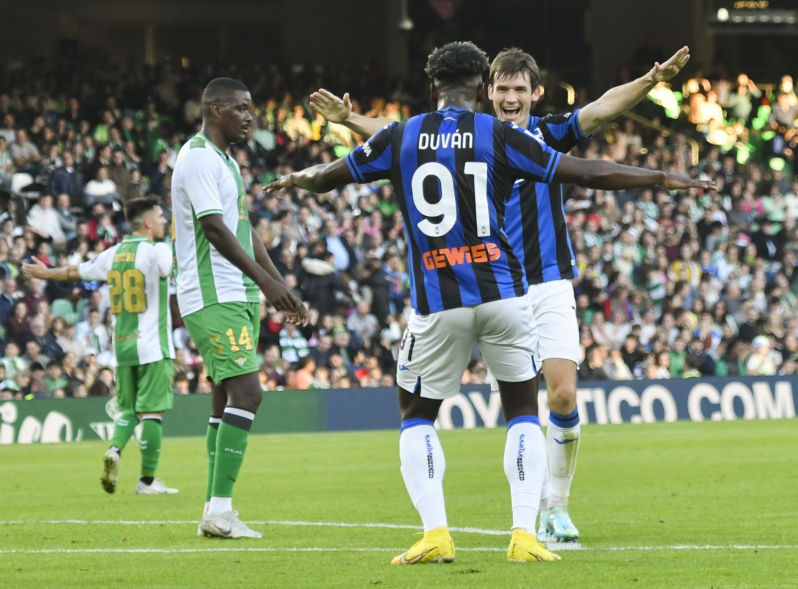 Fotos del Betis - Atalanta