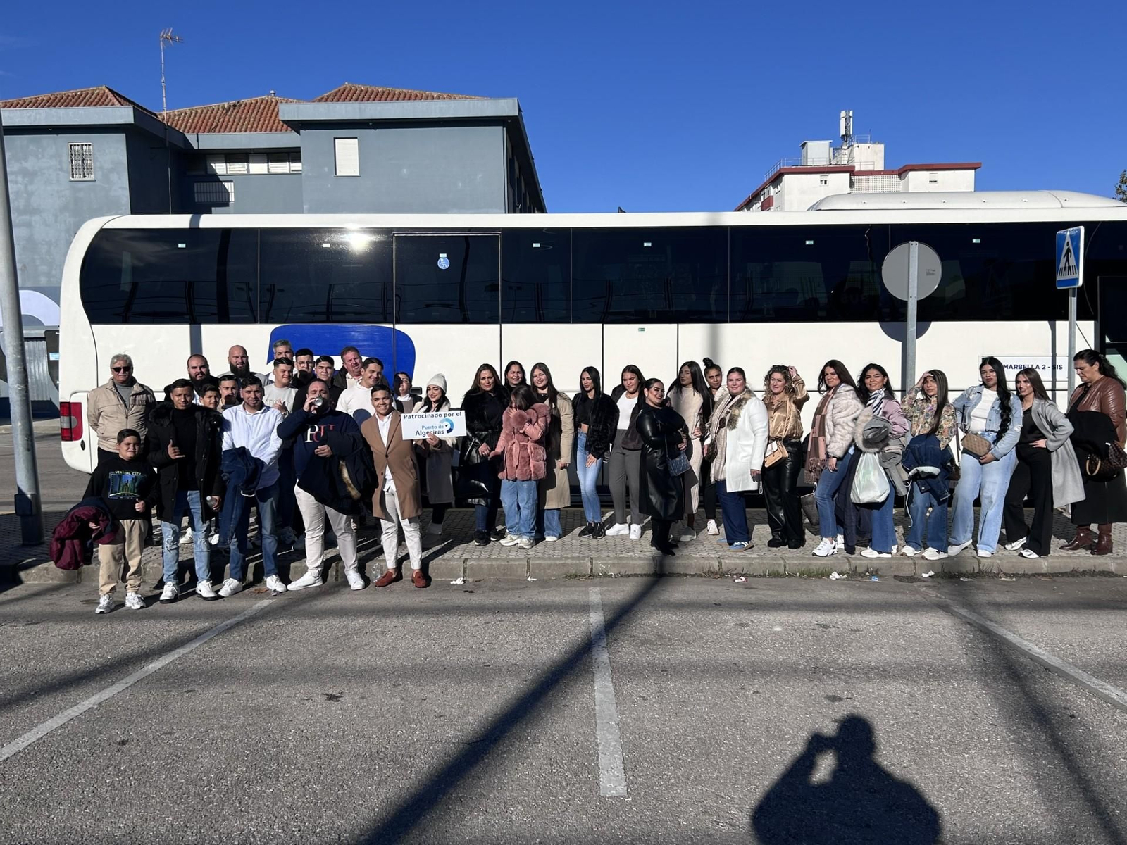 Participantes en el viaje.