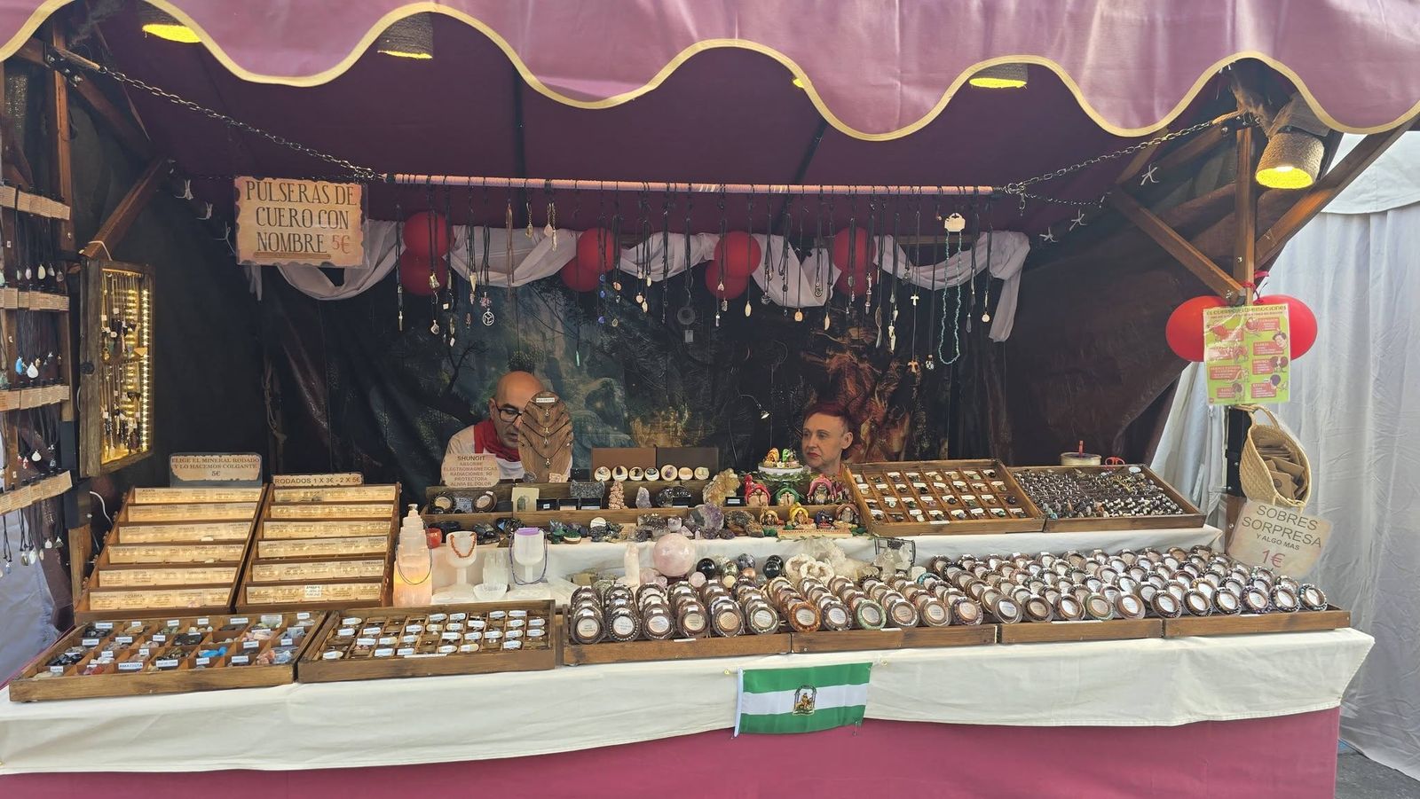 Inauguración del mercado circense carnavalesco de Barbate