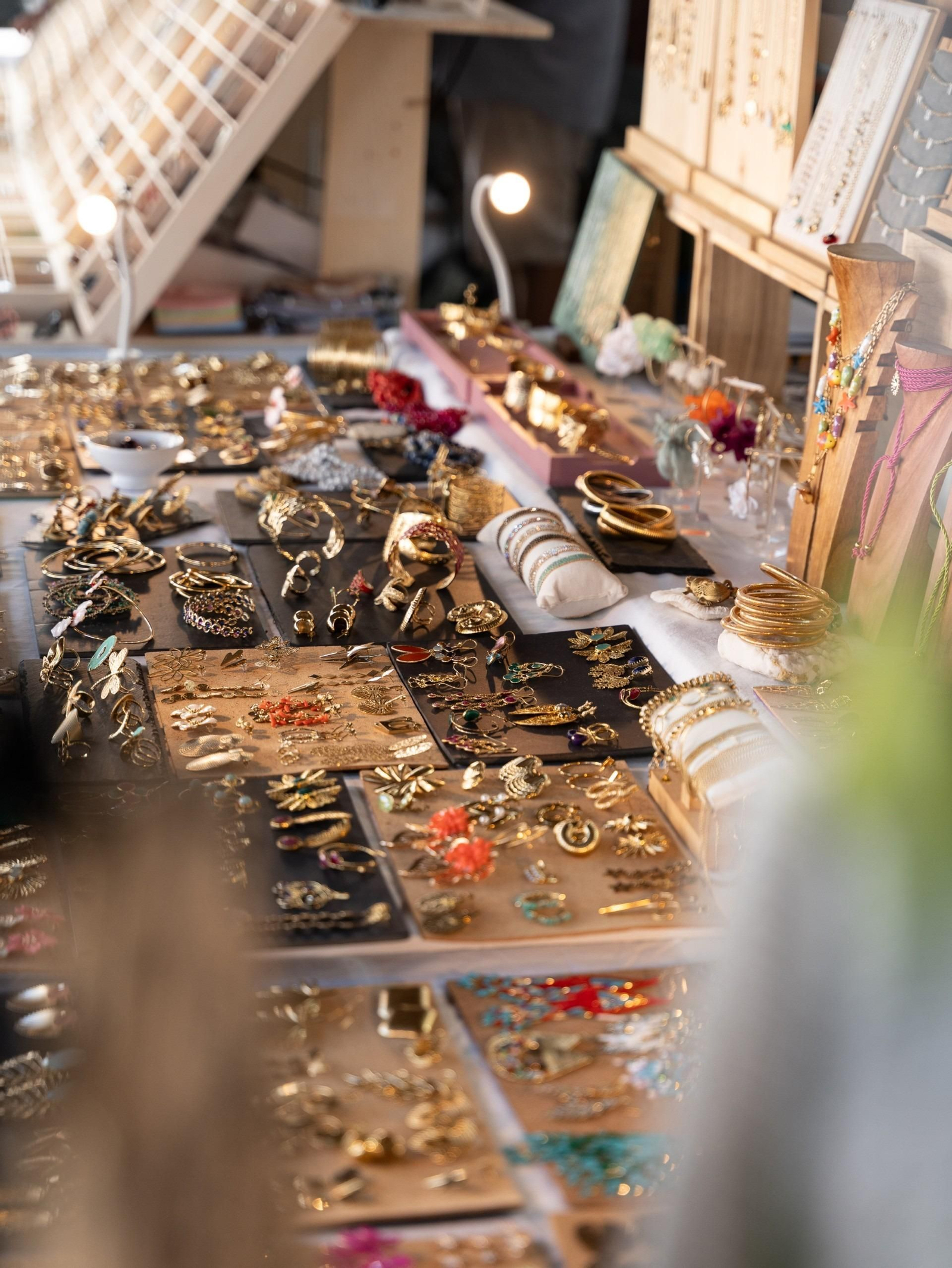 Uno de los puestos del mercadillo.