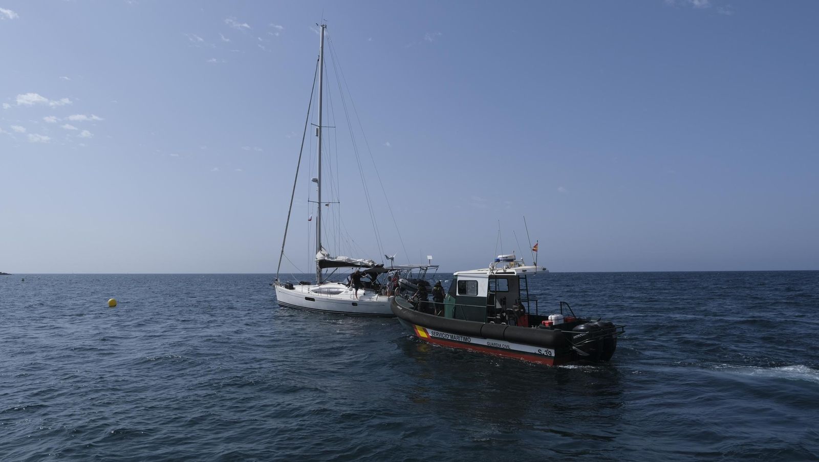 Patrullaje con el Servicio Marítimo de la Guardia Civil, en imágenes