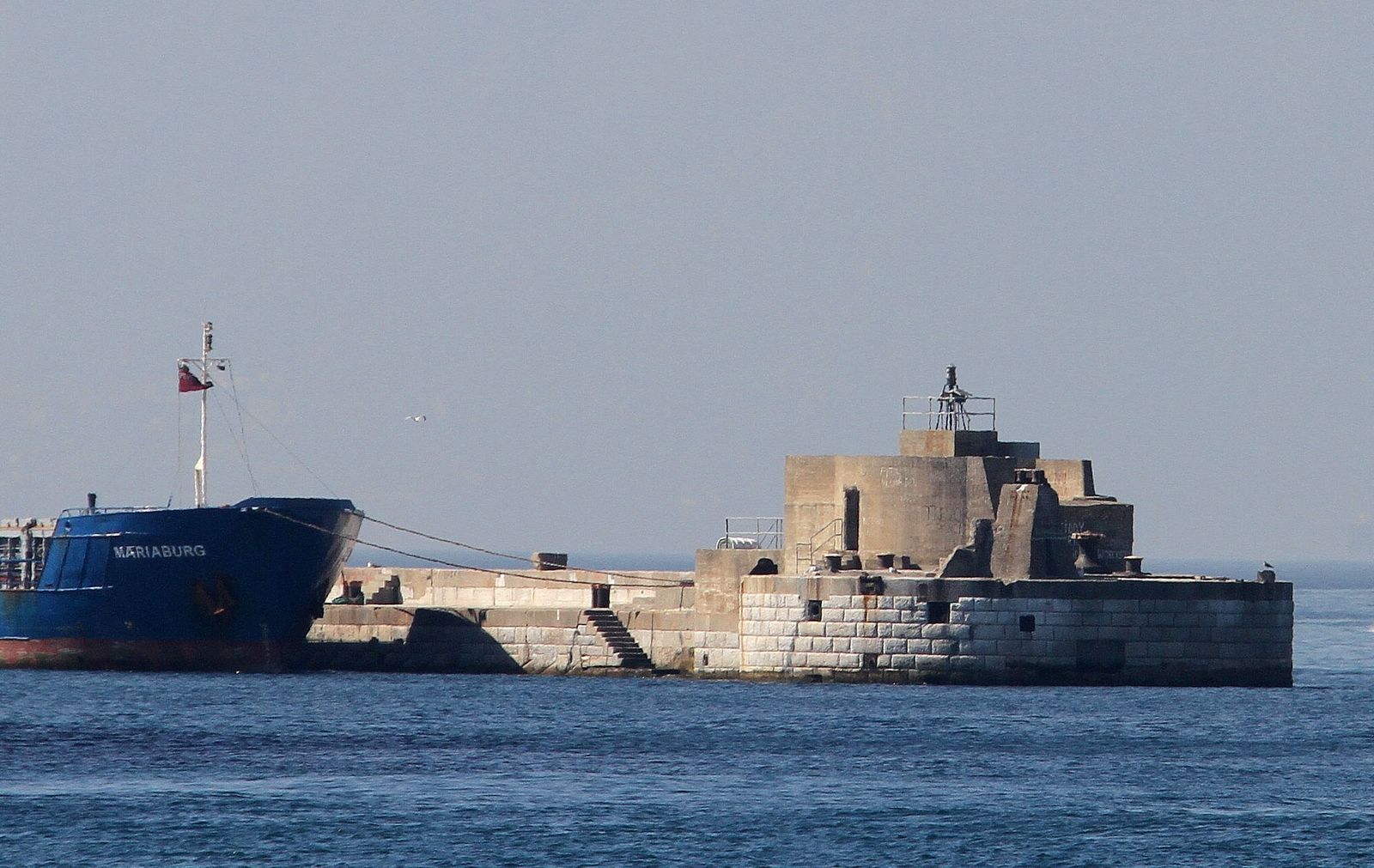 El muelle de Gibraltar.