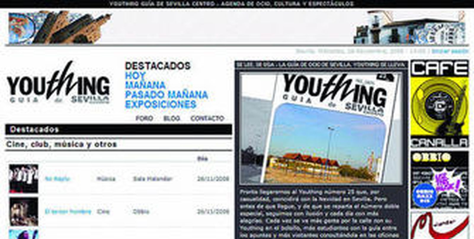 La guía cultural del centro de SevillaUna herramienta para encarar el tiempo libre en Navidad