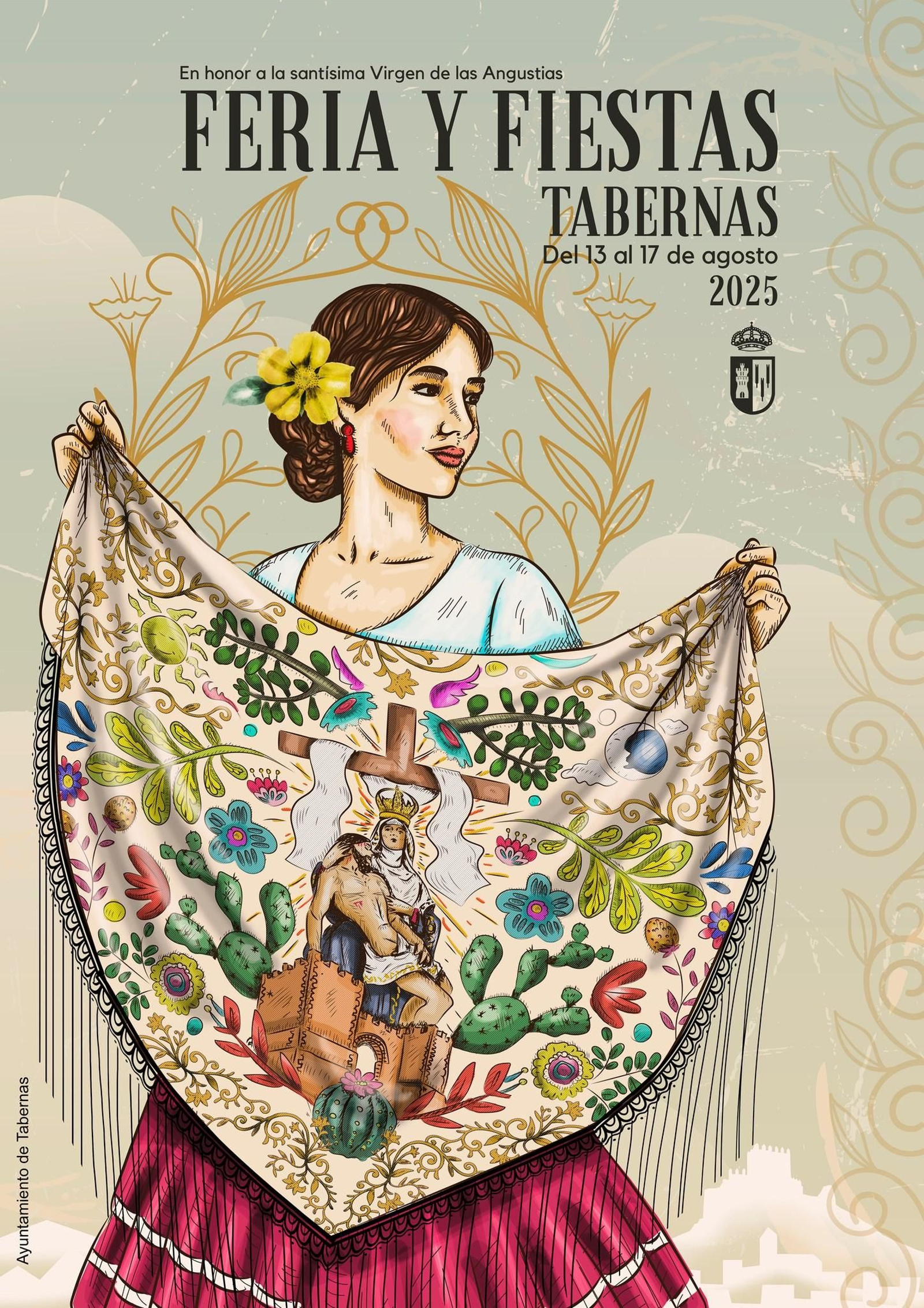 Cartel de la Feria de Tabernas 2025.
