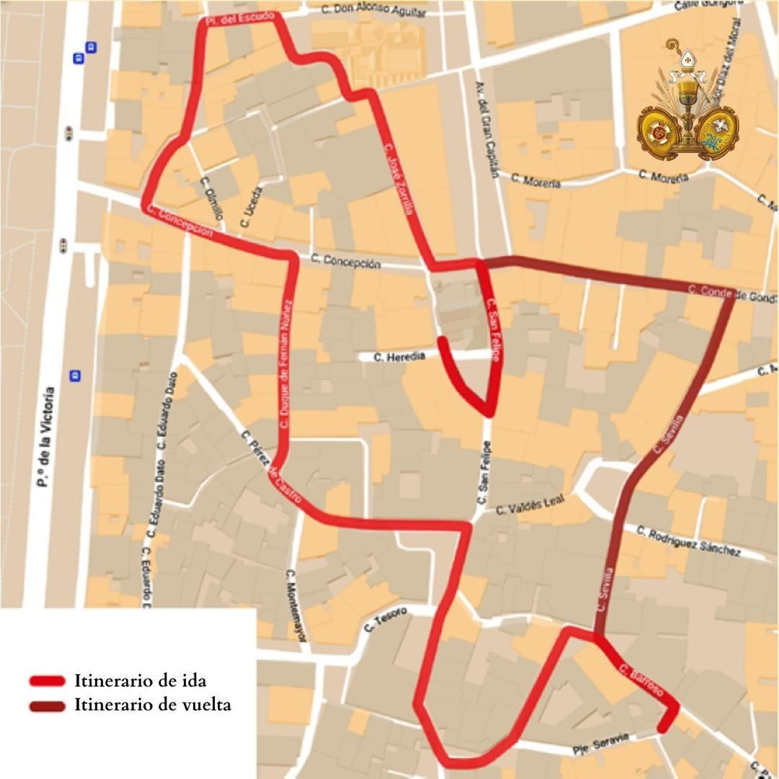 Gráfico con los recorridos de ida y vuelta de los traslados de la Sentencia. Gráfico con los recorridos de ida y vuelta de los traslados de la Sentencia.