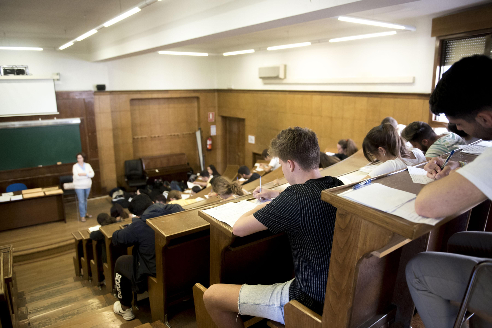 Imagen de archivo de la pasada selectividad en el Espacio V Centenario.