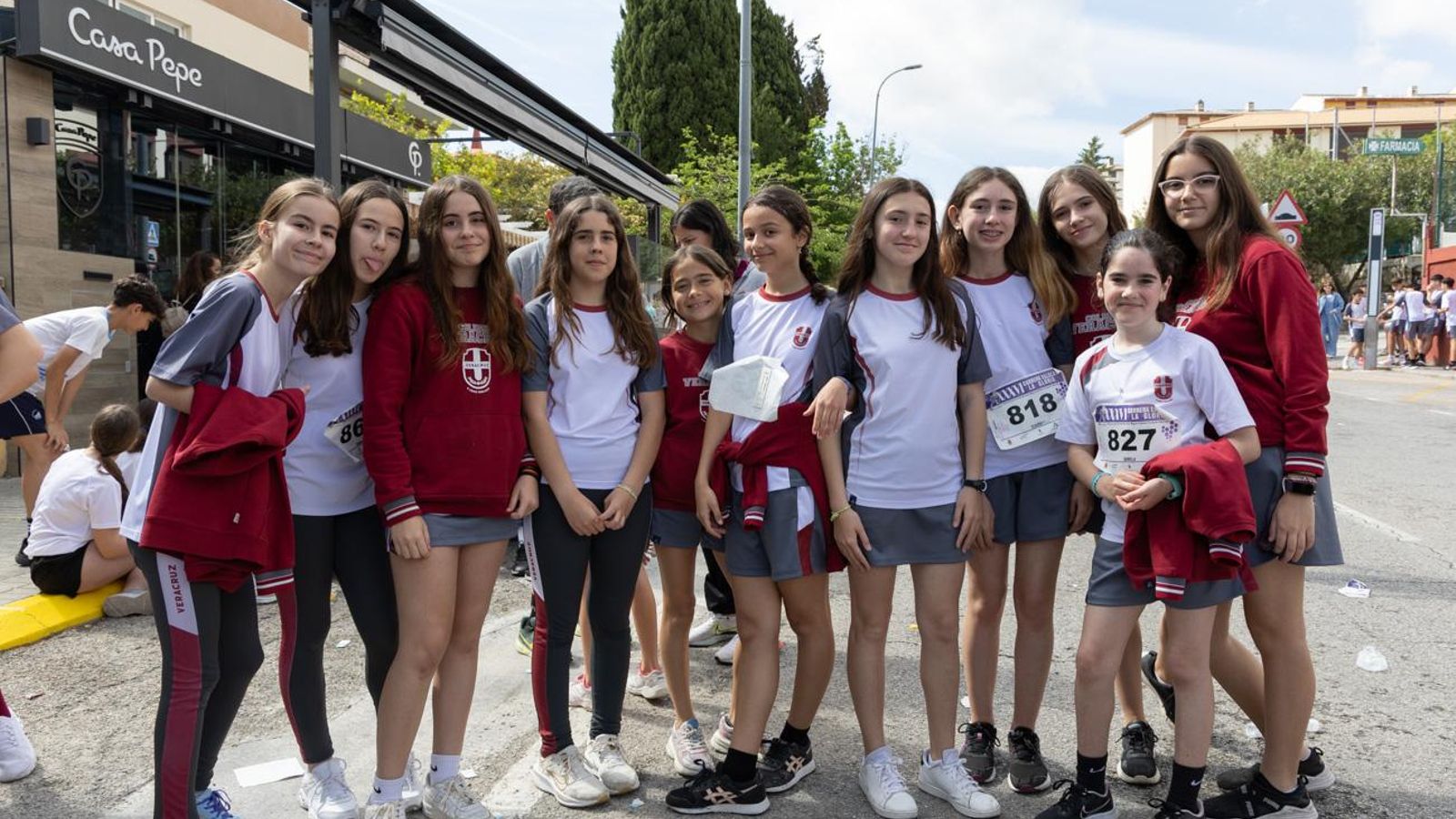 La carrera escolar de “La Gloria” que aúna inclusión y solidaridad, en imágenes