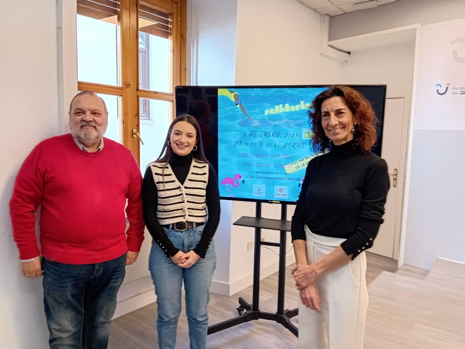 Ana Núñez, Ana María Martínez y Javier Porras, en la presentación del evento.