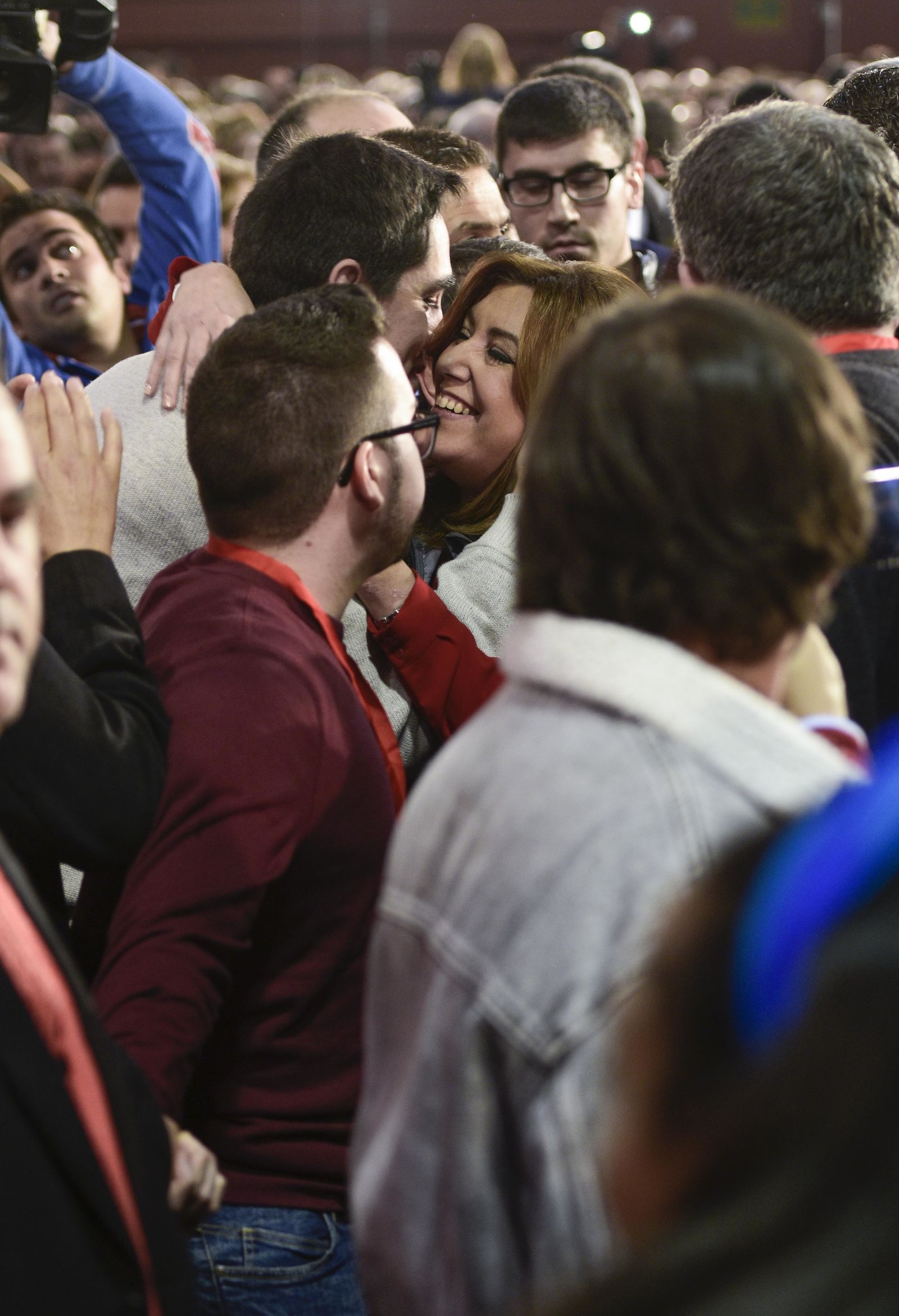 El acto de Susana Díaz con los alcaldes socialistas en Madrid