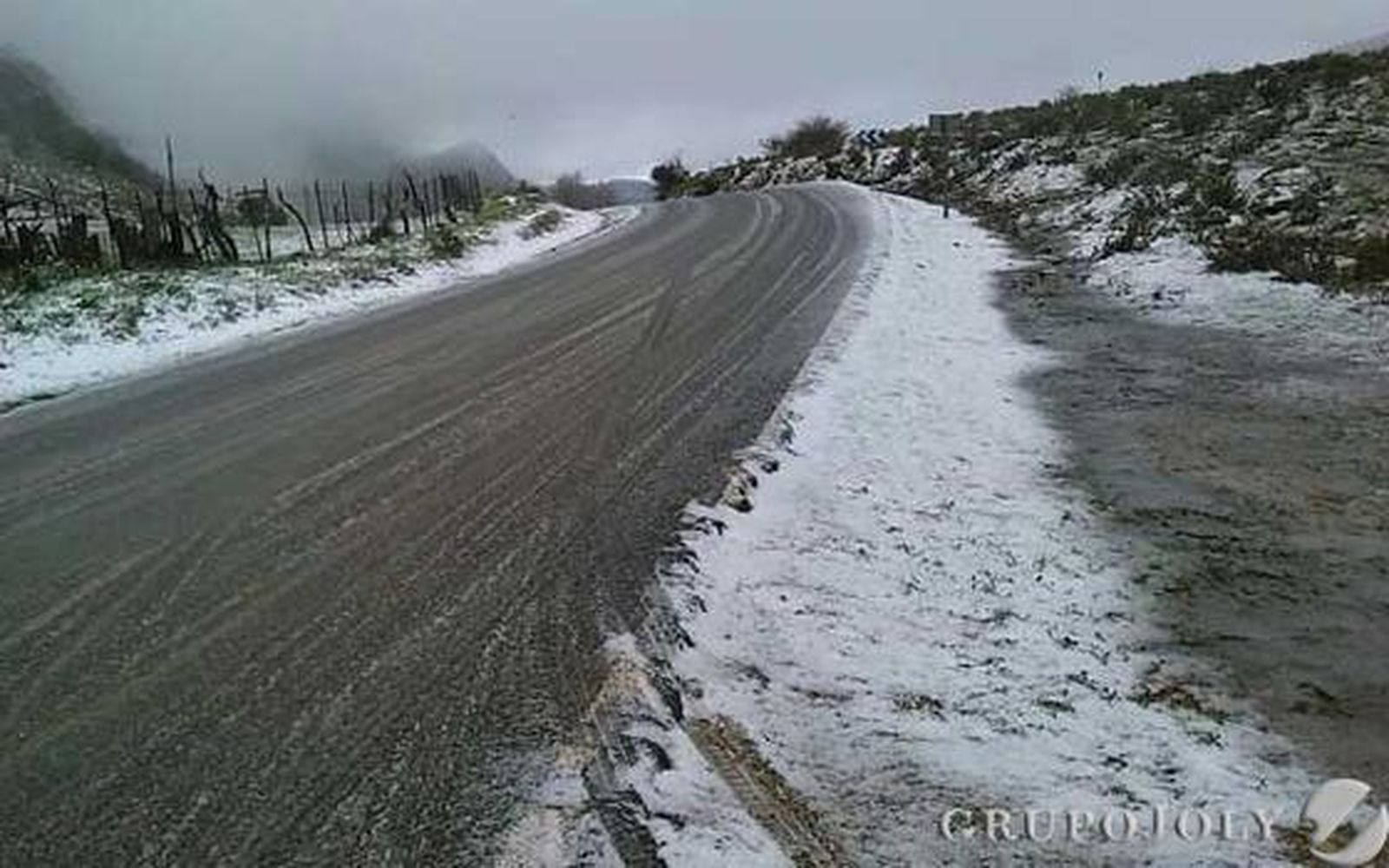 Las imágenes de la nevada en Grazalema y Villaluenga