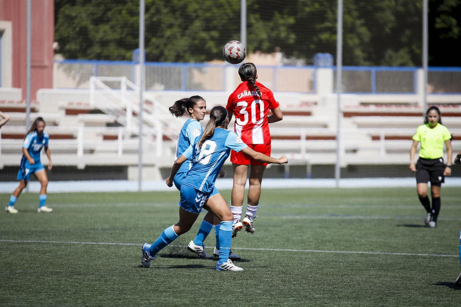 Las imágenes del partido de fútbol del Almería femenino contra el Betis B