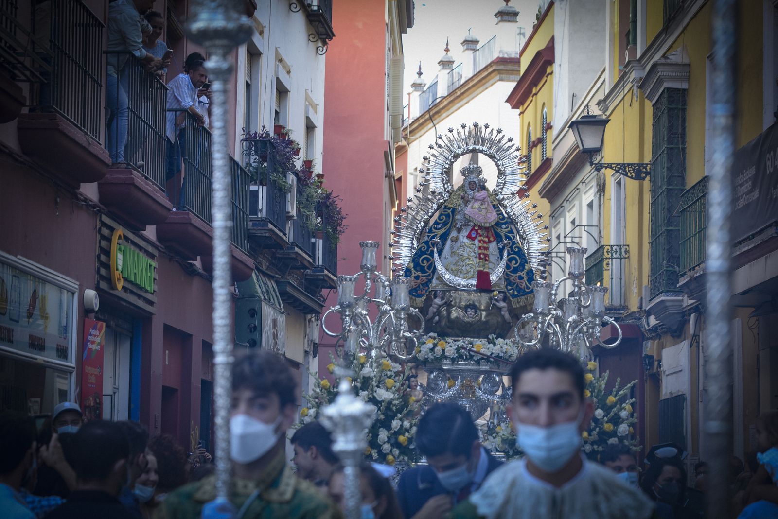 Procesión de la Virgen de la Cabeza, en imágenes