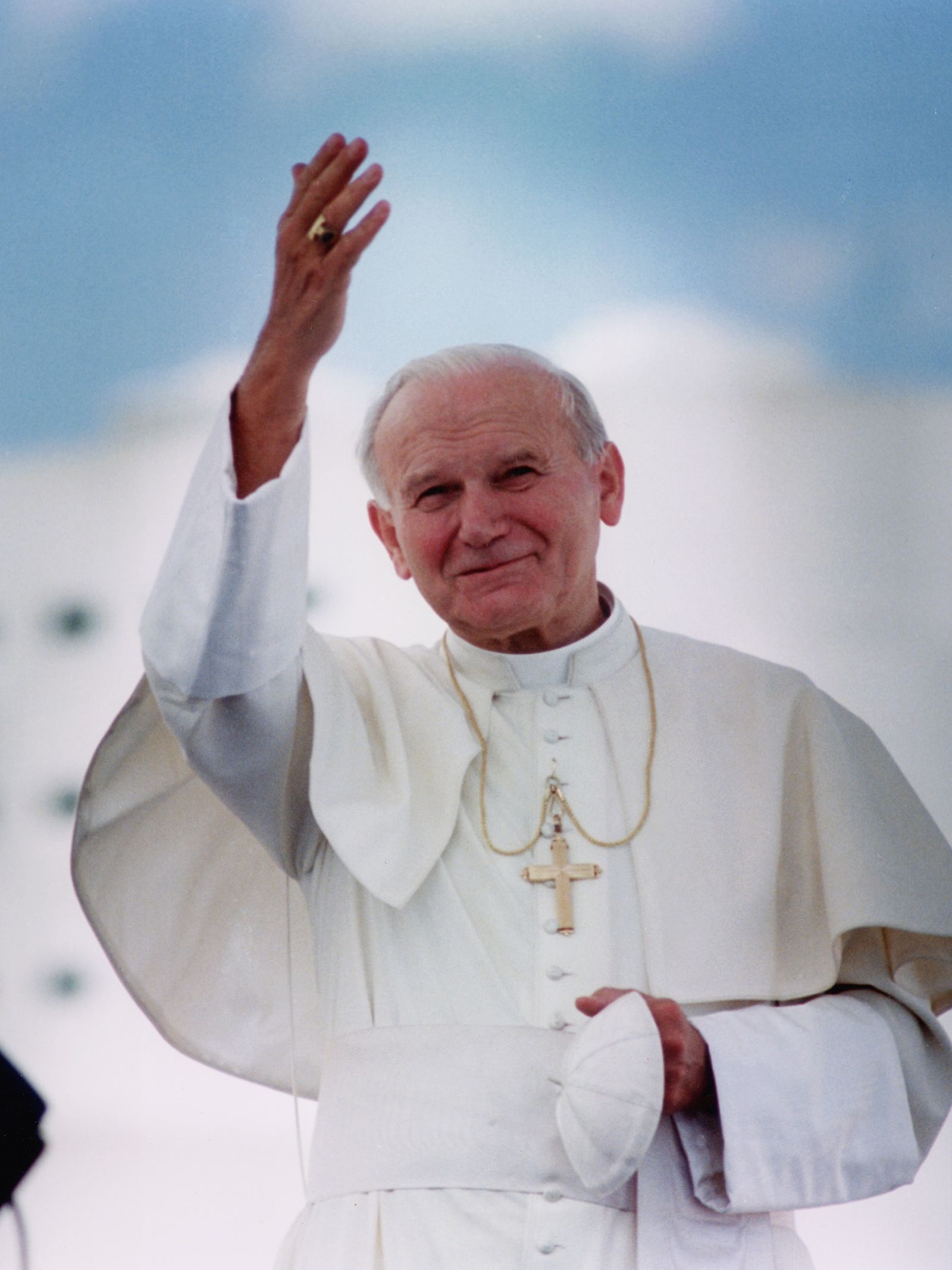 El Papa Juan Pablo II.